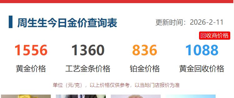 作为金店中，
对价格较为灵敏，
经常进行调整的周生生来说，
今日再度常规性调整价