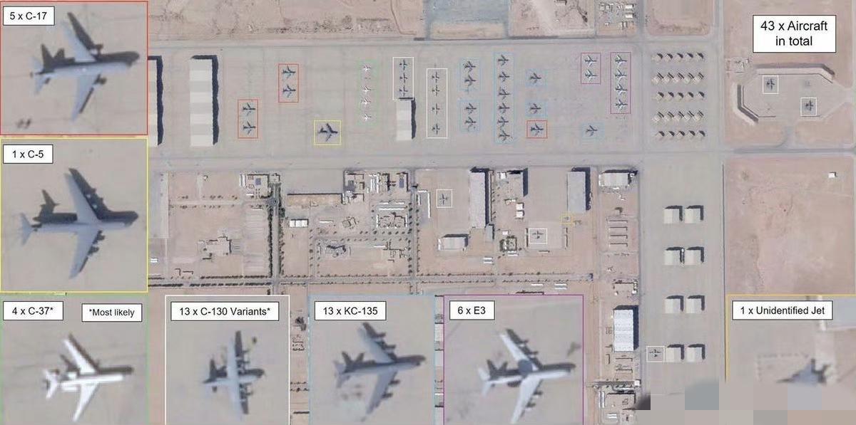 伊朗现在把苏丹王子空军基地当作沙特阿拉伯的内瓦蒂姆。美国空军的大部分关键资产都部
