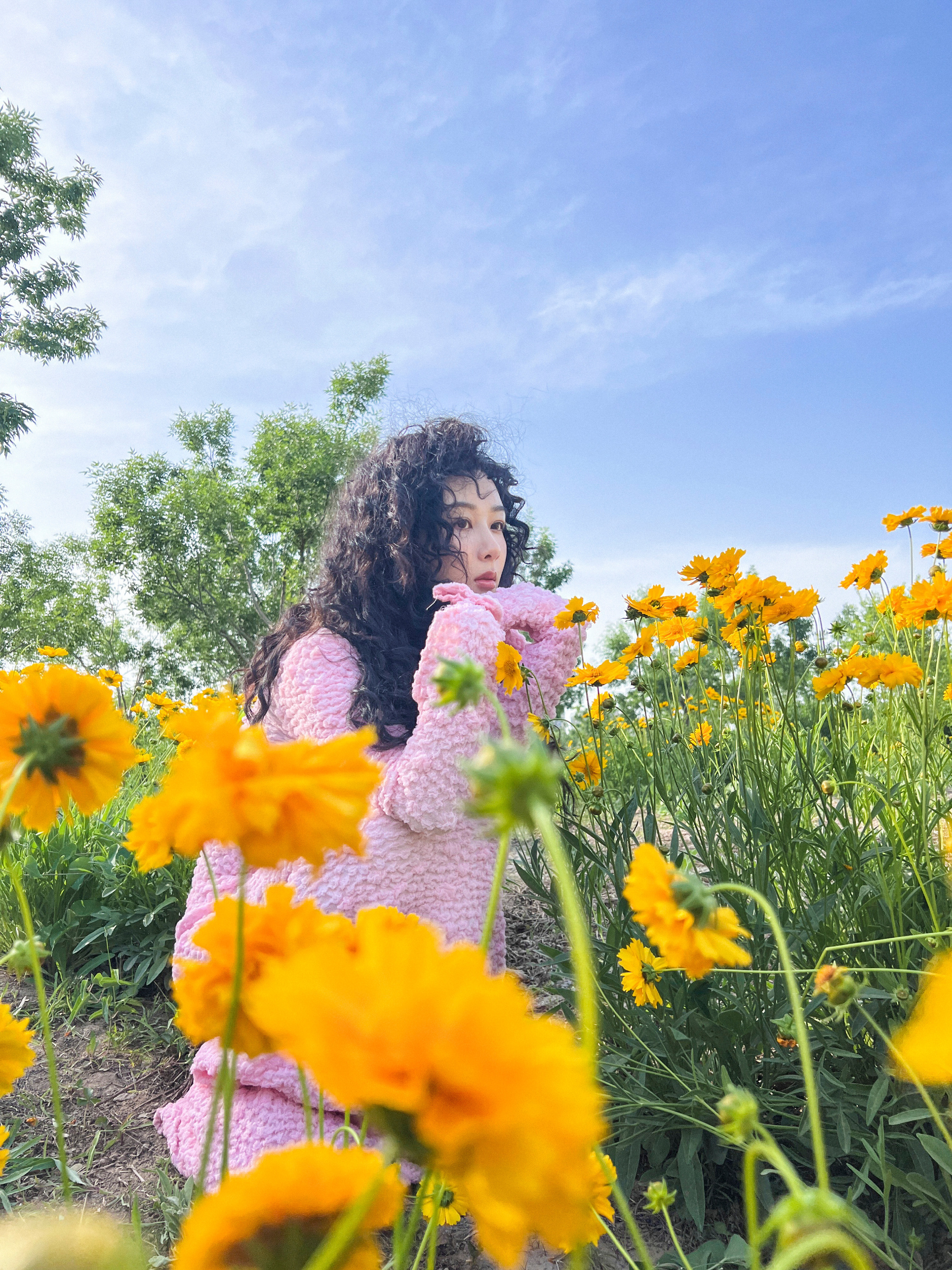 [送花花]#杨紫要久久爱# 愿有人与你共黄昏，有人问你粥可温。有生之年，欣喜相