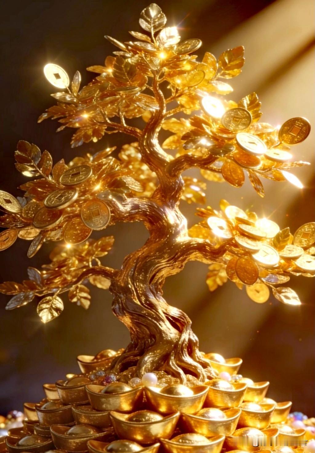 一树生金，四季纳财。