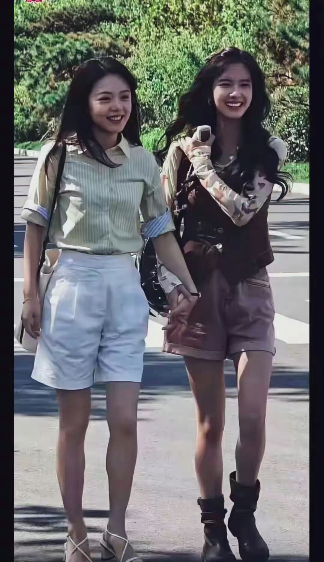 赵今麦的气质和旁边的女孩子差距有点大了吧 