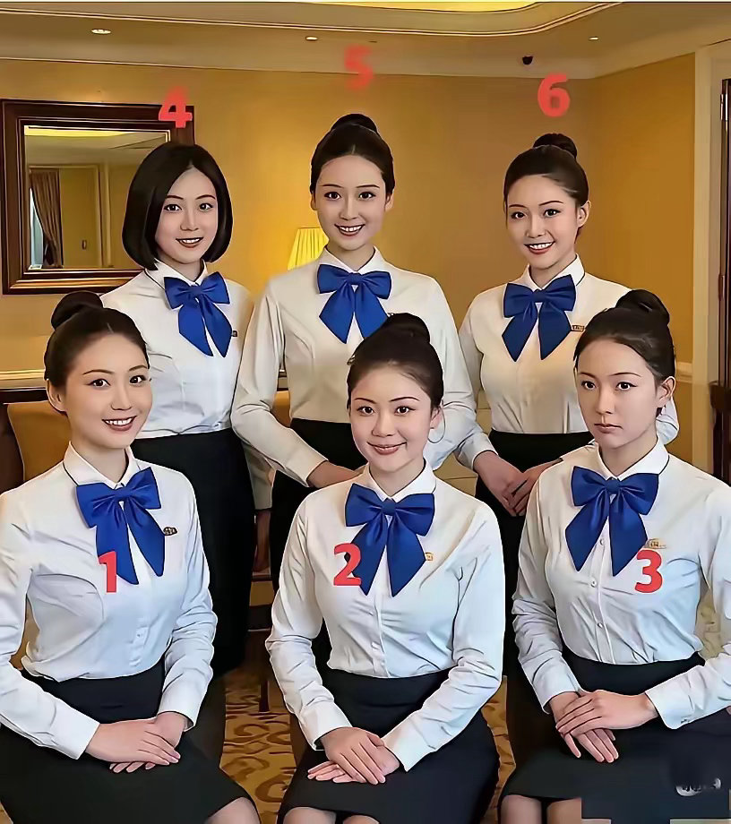 我认为5号最漂亮，你们认同吗？评论区聊聊。 ​​​