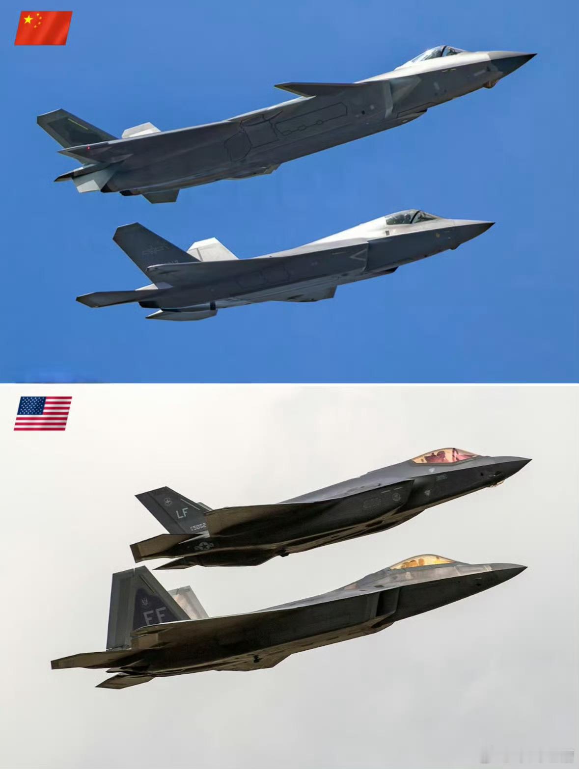 蓝星最强空军比拼中美谁更胜一筹？我说美国更强为什么呢？因为川普只要打个电话就会有