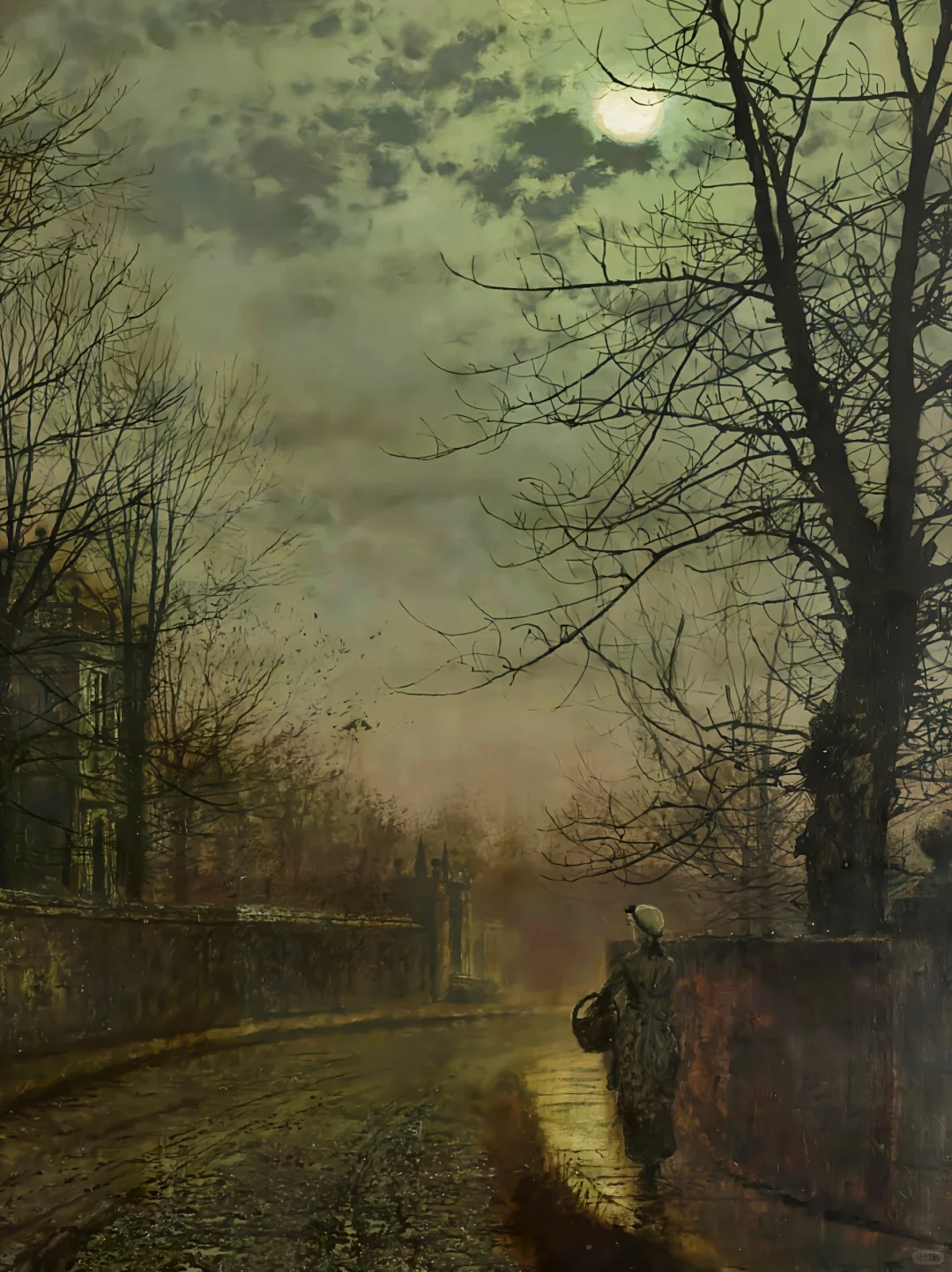 这清冷皎洁的月光太有氛围感了