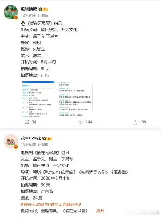 爱在无尽夏 孟子义丁禹兮这俩搭吗