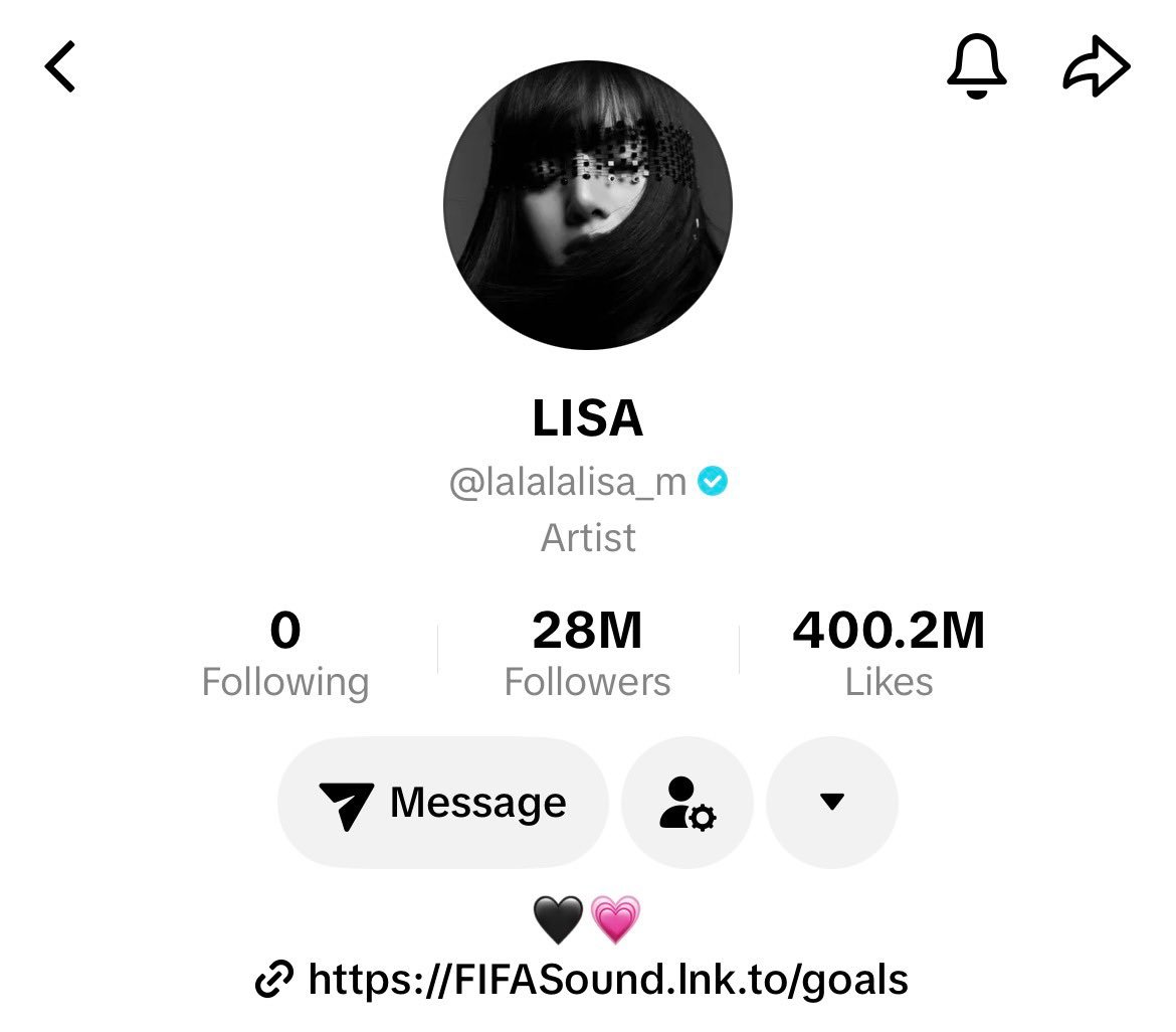 LISA 🤍 LISA KPOP女永一 260610 LISA 个人 TikT
