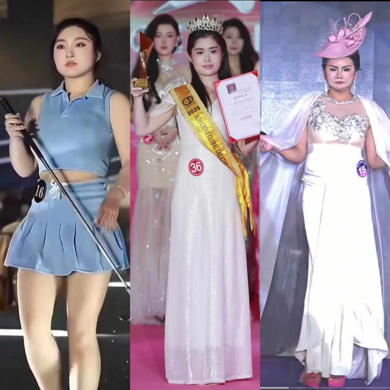 模特长什么样？
陕西选美冠军告诉我们：身材不是问题
辽宁选美冠军告诉我们：长相不