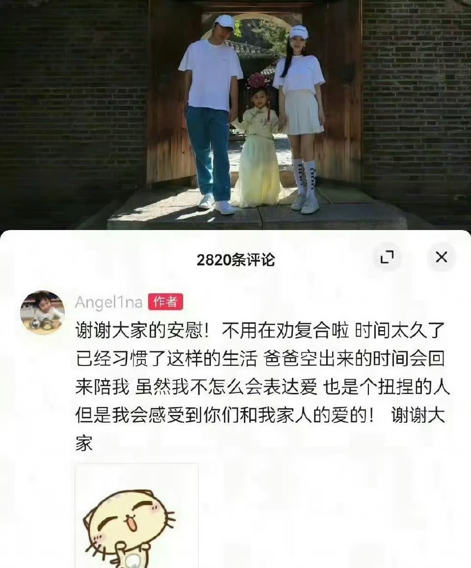 甜馨回应网友劝贾乃亮李小璐复合…… 闲的没事干了 ​​​