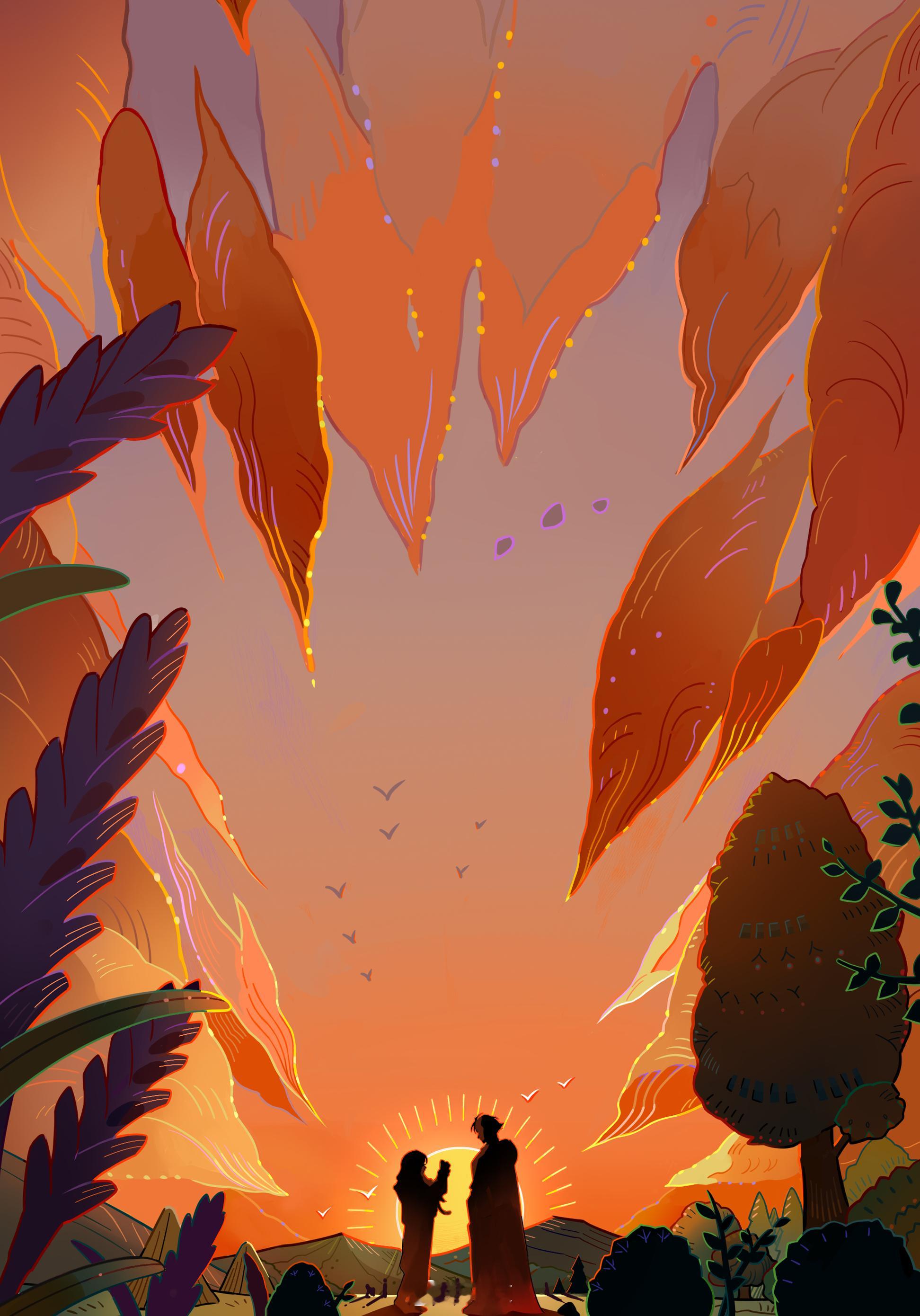景 
