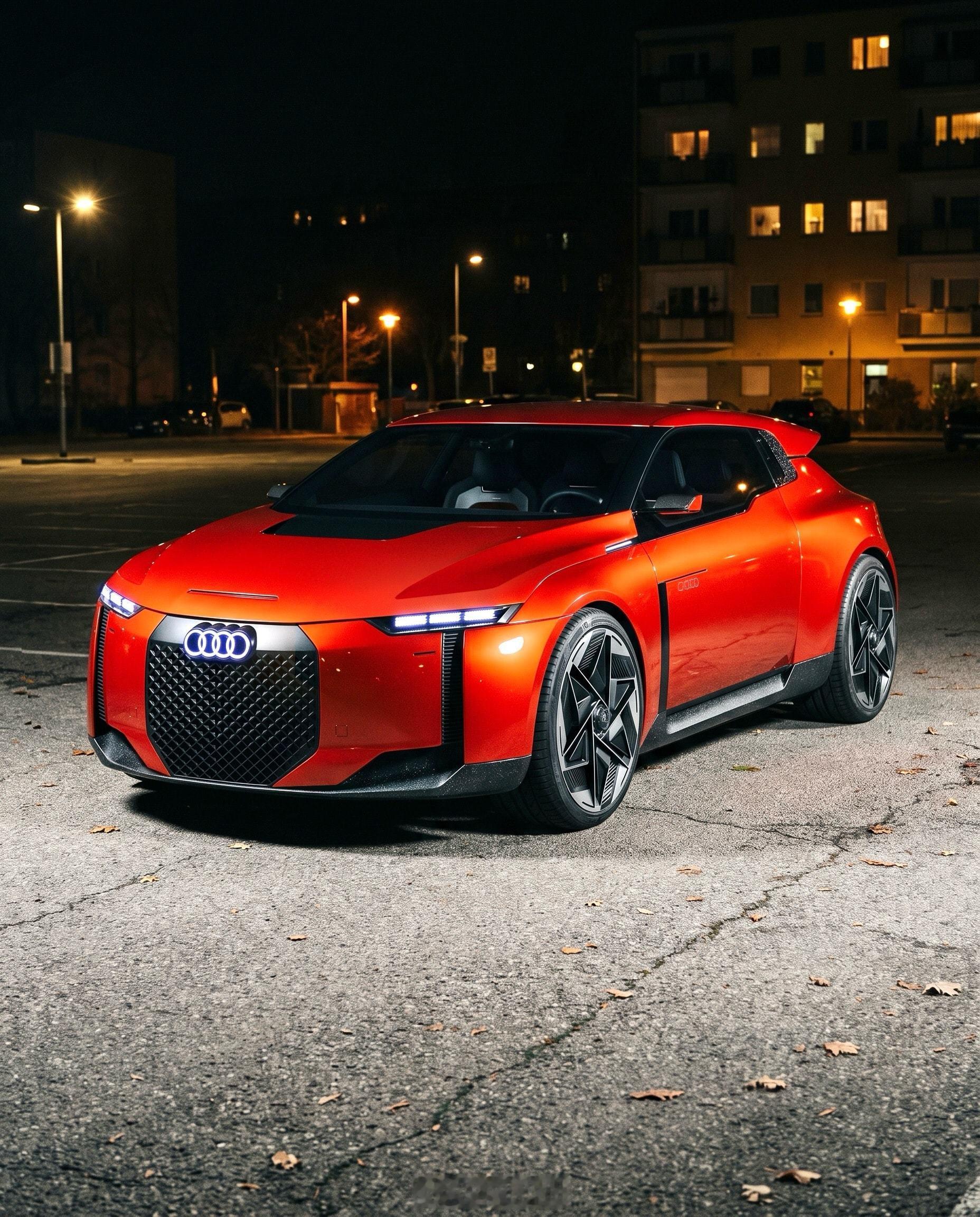 奥迪奥迪A3 quattro概念设计 奥迪A3 quattro非官方概念设计，大