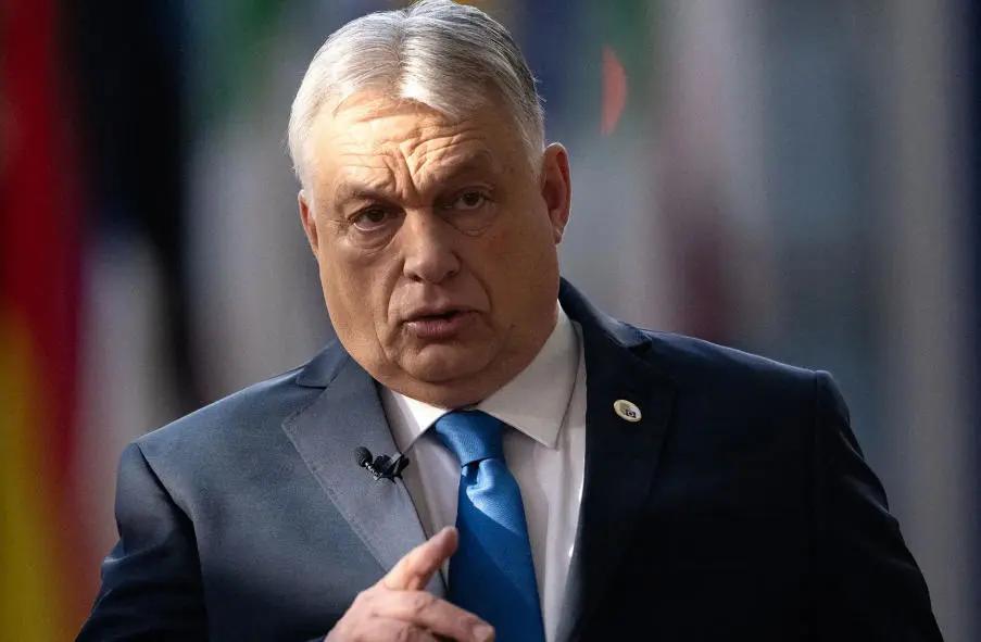 欧尔班自己说的——他是一只老鼠，在拼命帮被关着的狮子解脱。狮子是谁？普京。
这段