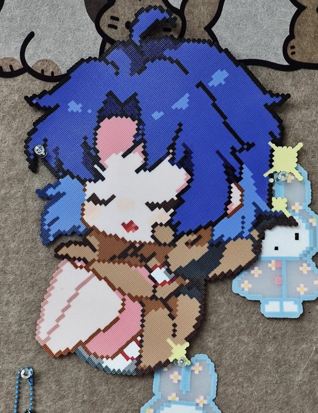 宝宝村!!!村村牌!!!
依旧屁股坐扁小妙招
爽拼7小时。。。
柚子茶的拼豆大家