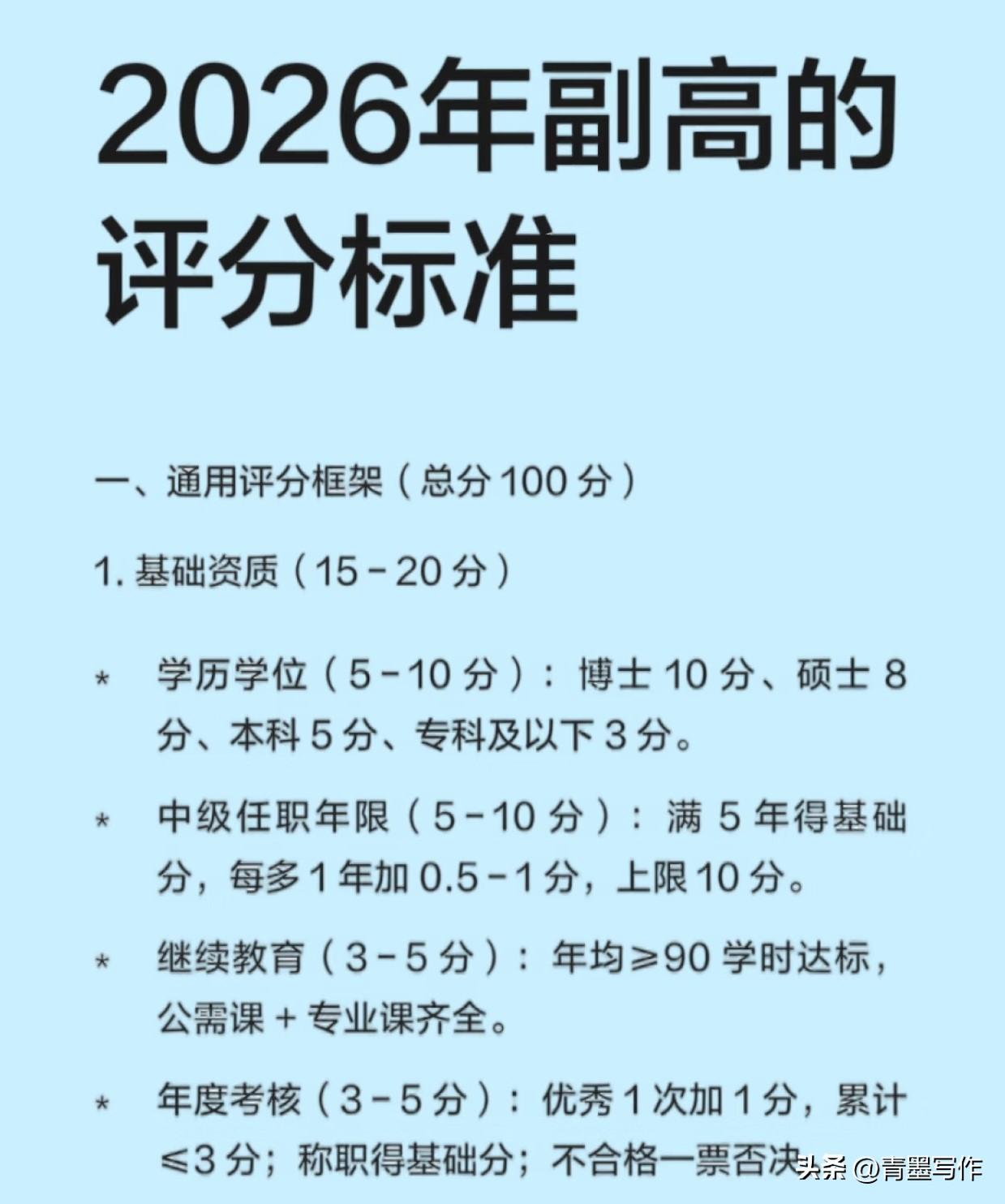 评职称肯定有一定学历要求的，你不可能让一个初中没毕业的人，反复去参与正高职称的评