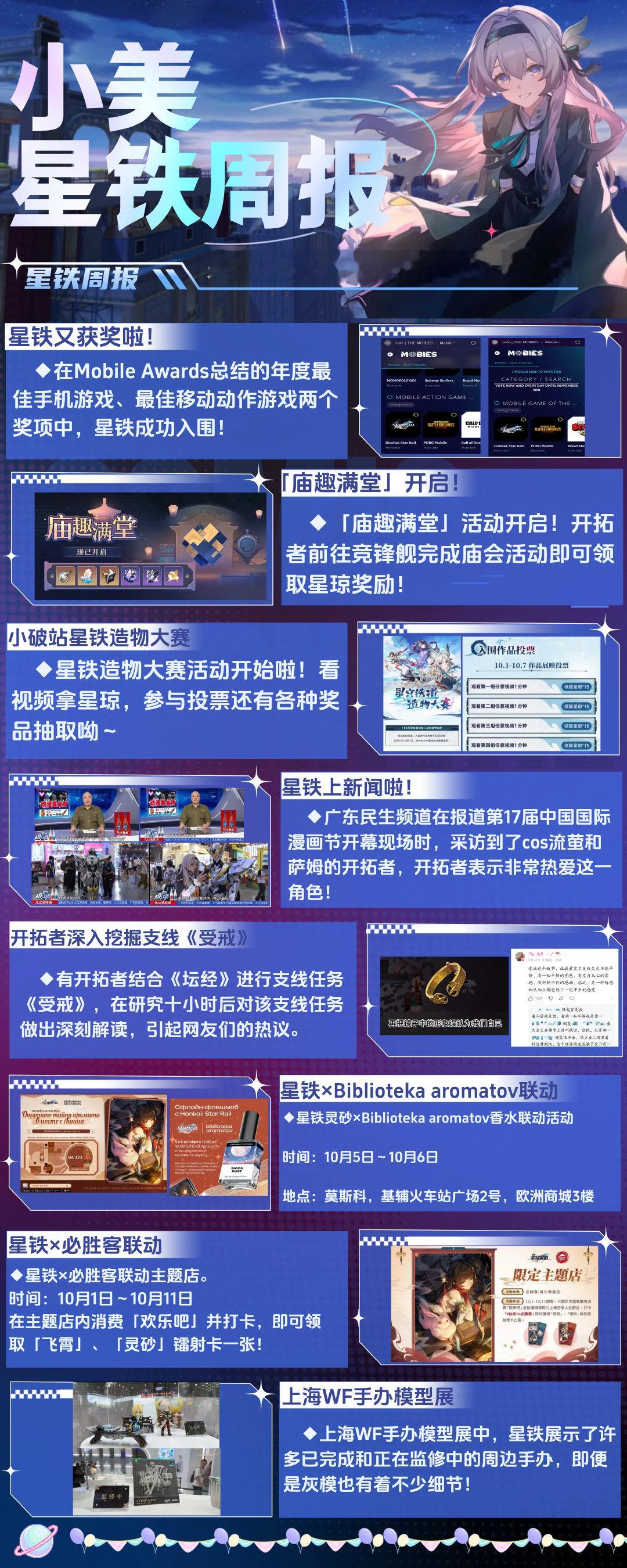 #今天星铁发生了什么##崩坏星穹铁道# 本周概览 | Overview of t