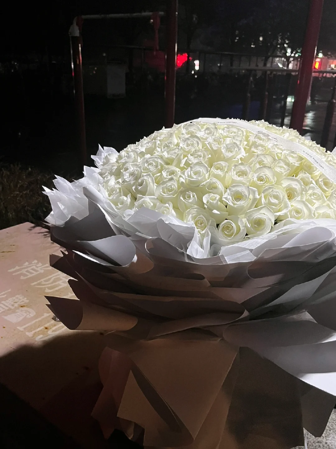 今天是谁收到了这166朵纯洁