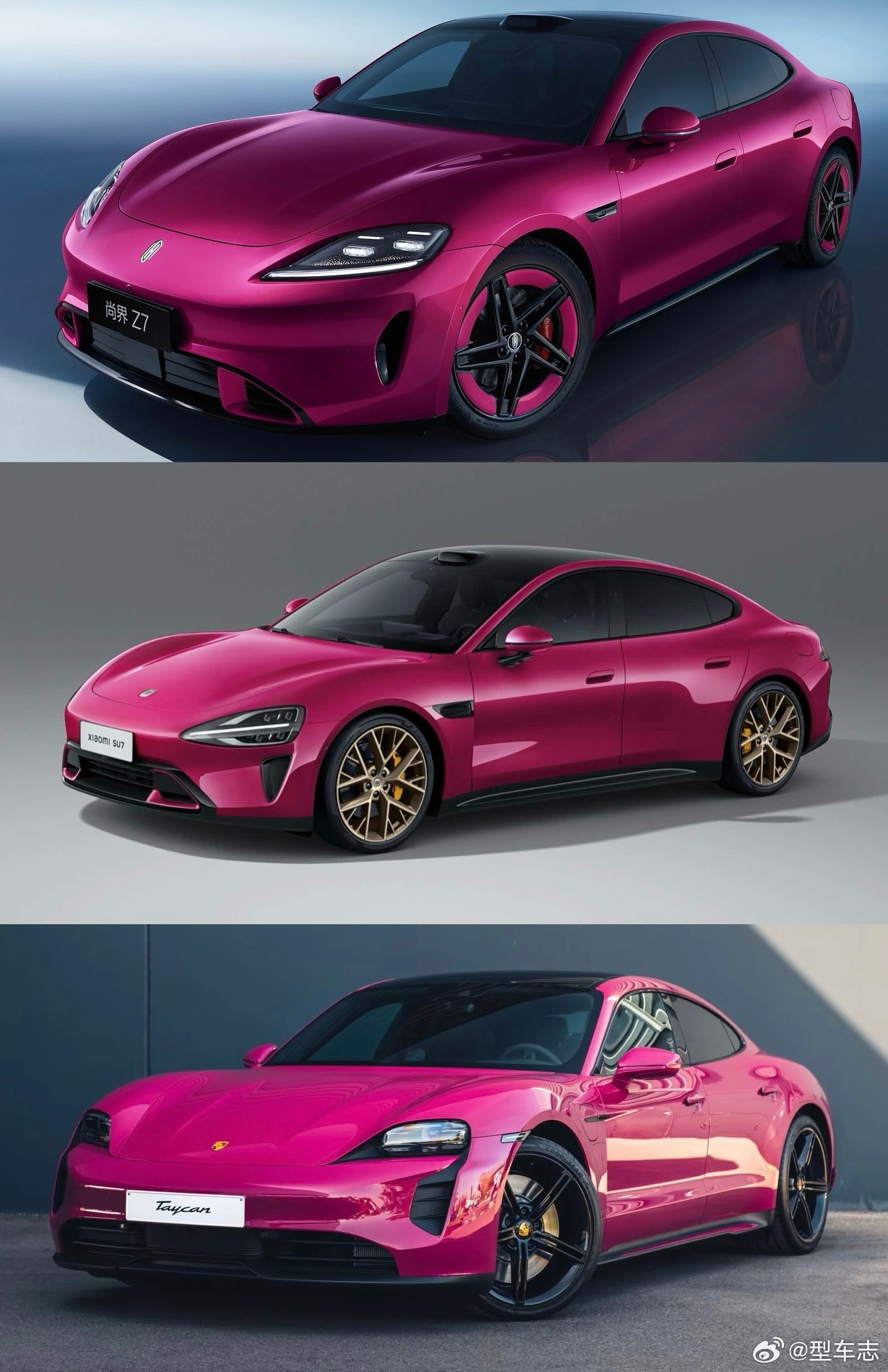 尚界Z7 友商们集体把保时捷Taycan送上了热搜，十年前的设计含金量还在增加。