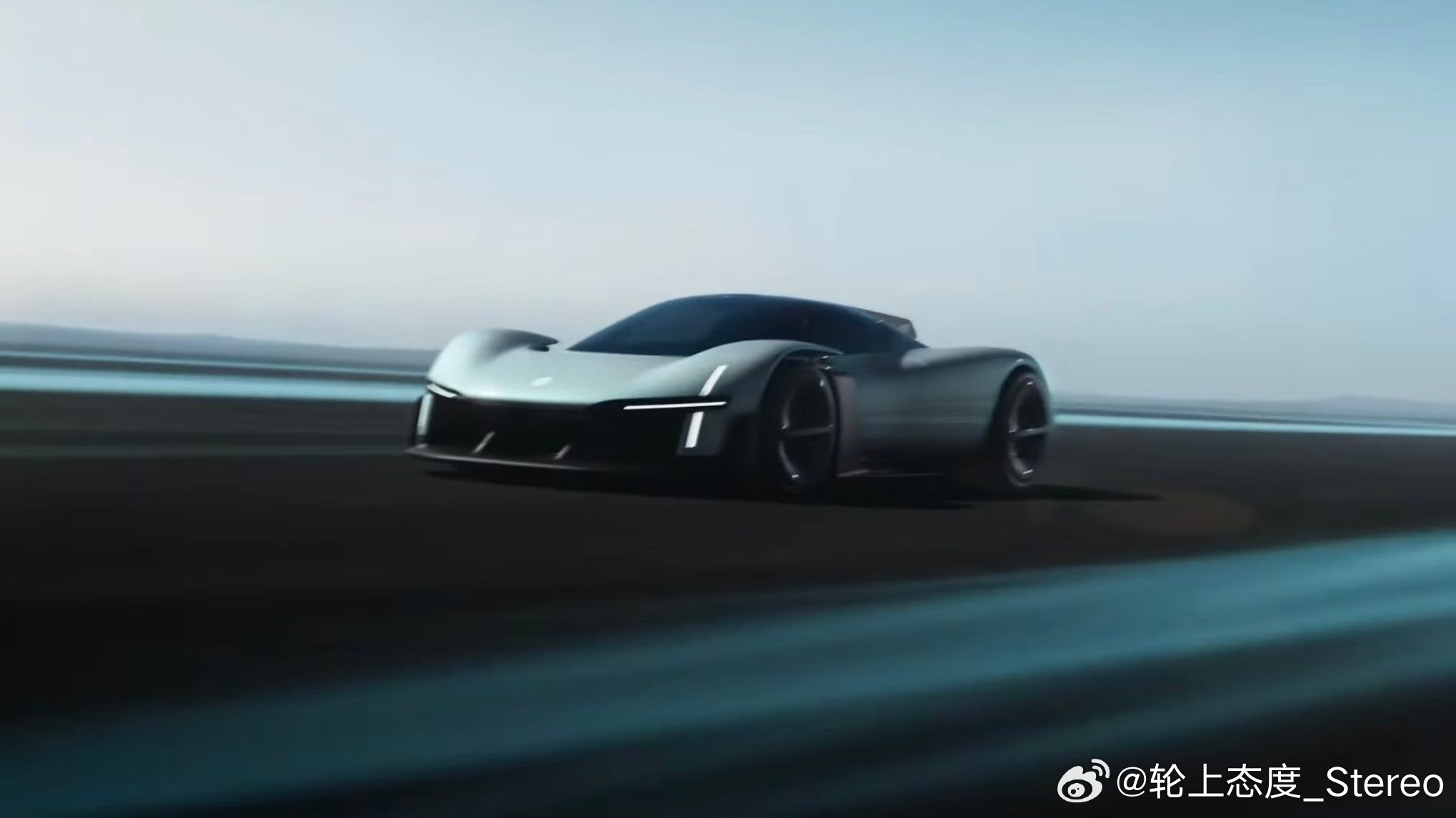 来自小米的VGT概念跑车，简单来说是得到GT赛车游戏的邀请所作出的联动概念车型，