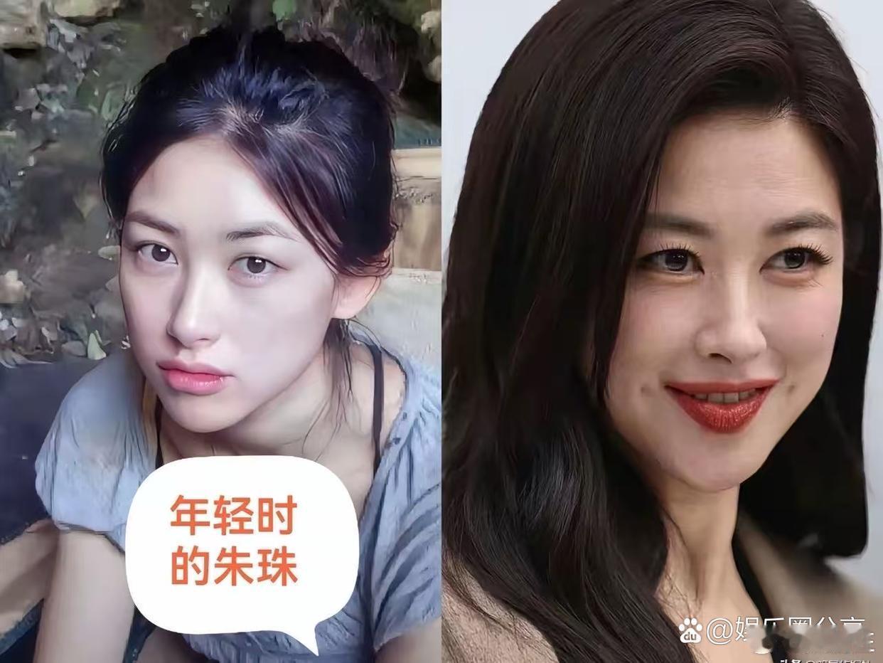看看年轻时候的朱珠，真漂亮啊 