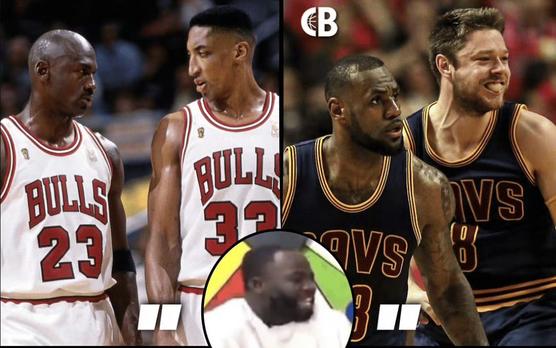 骑士詹姆斯nba 格林在播客中解释为什么他认为詹姆斯永远比乔丹更强：“乔丹有皮蓬