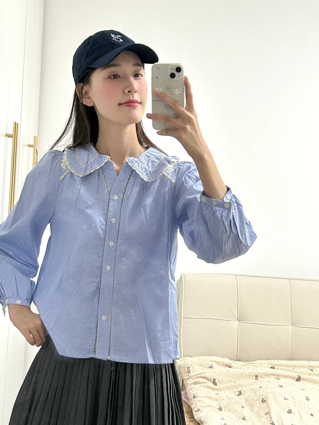 这一身好喜欢🫐少女感ootd ～