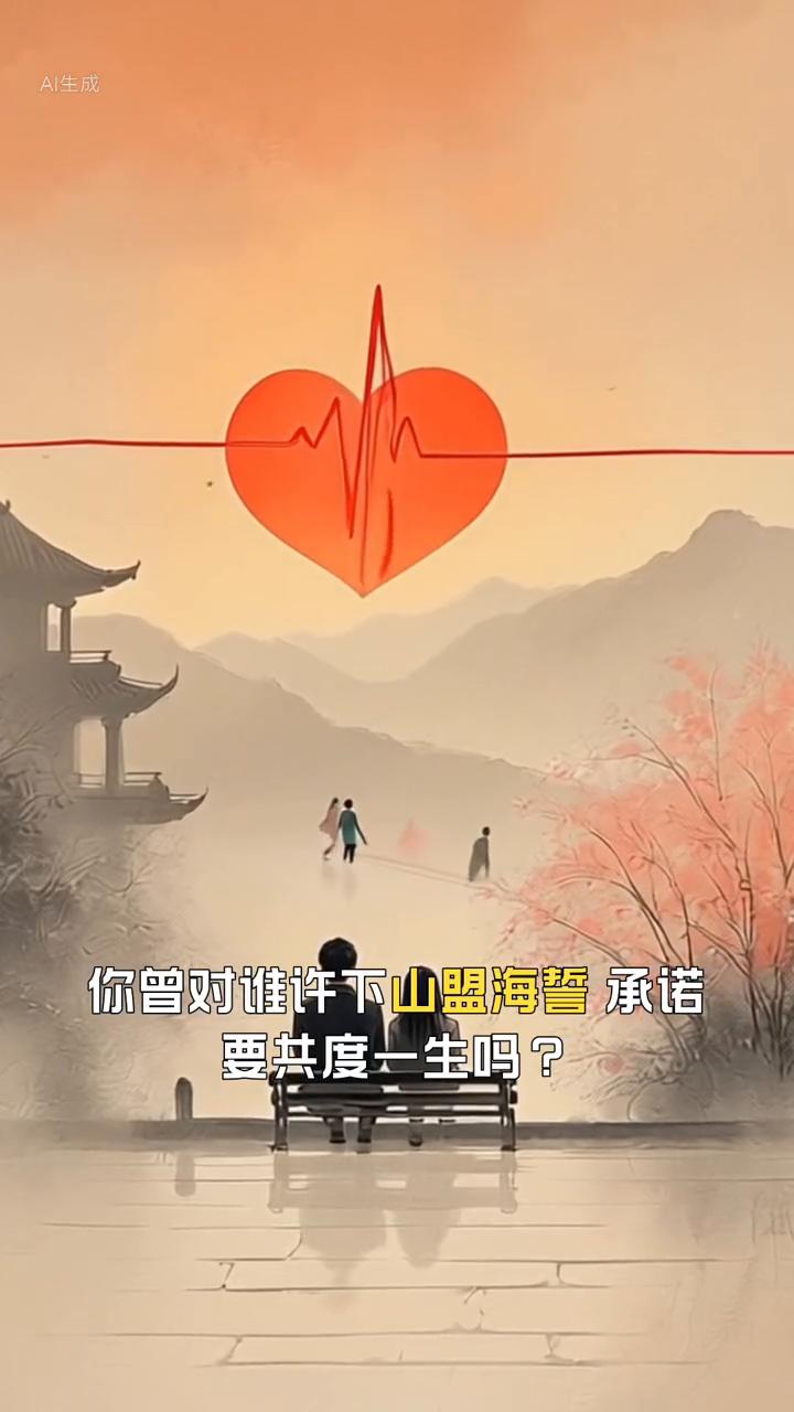 你曾对谁许下山盟海誓承诺要共度一生吗？但人生充满了未知，轻易许下的承诺可能反而会