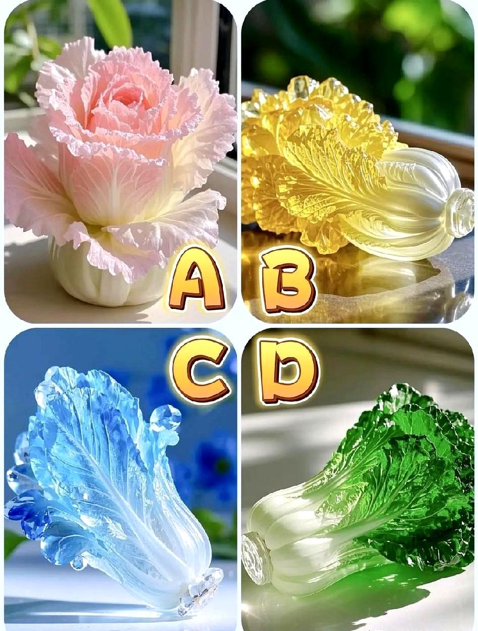 最近全网都在抢“玉白菜”！
网友们盯着手机屏幕猛戳，就为挑颗顺眼的，想看看家里