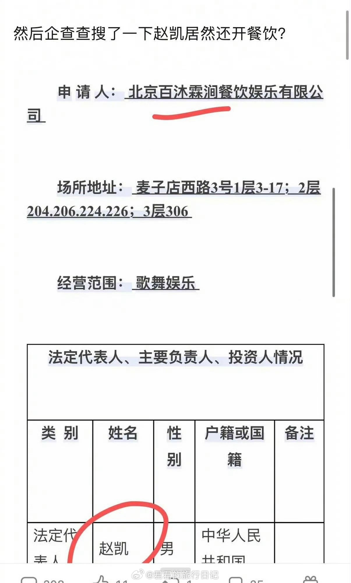 OMG，瓜又更新了。有网友扒出单依纯的经纪人的商业版图有涉及商K. 而且商K名字