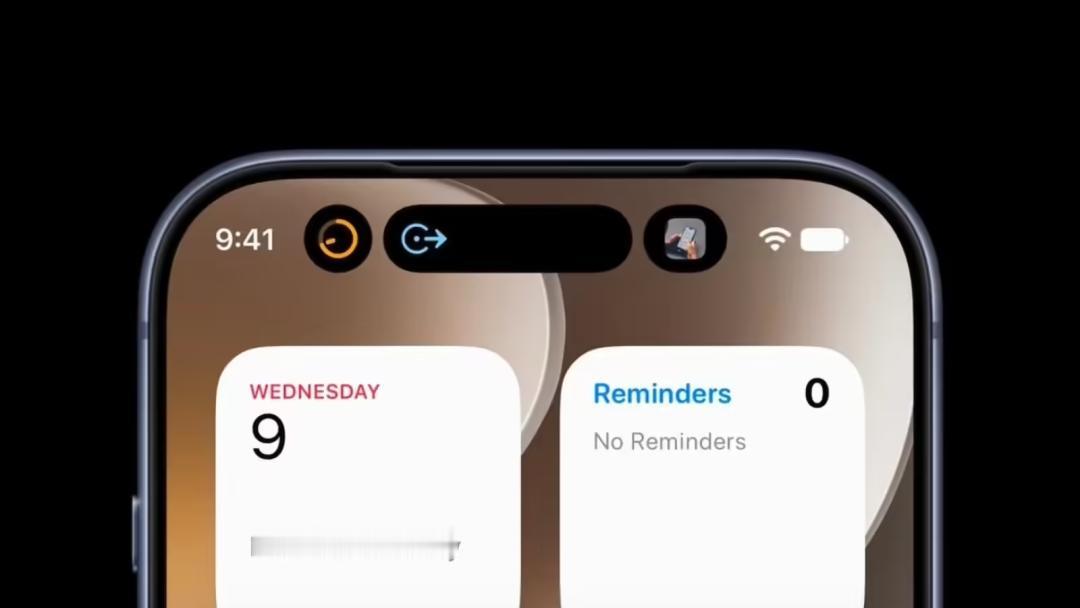 苹果 iOS 27 全新灵动岛