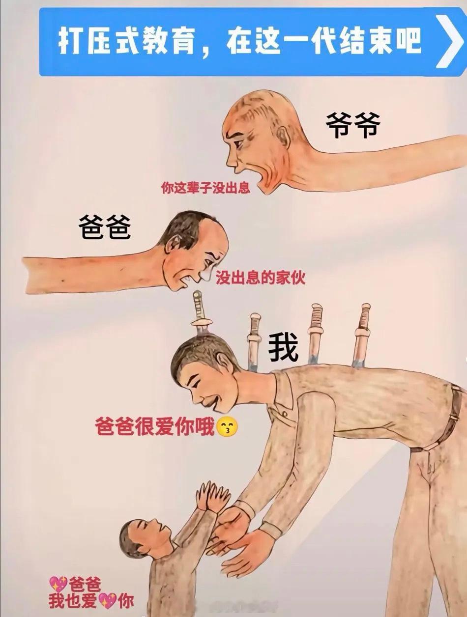 打压式教育，从我们这里结束了！ 