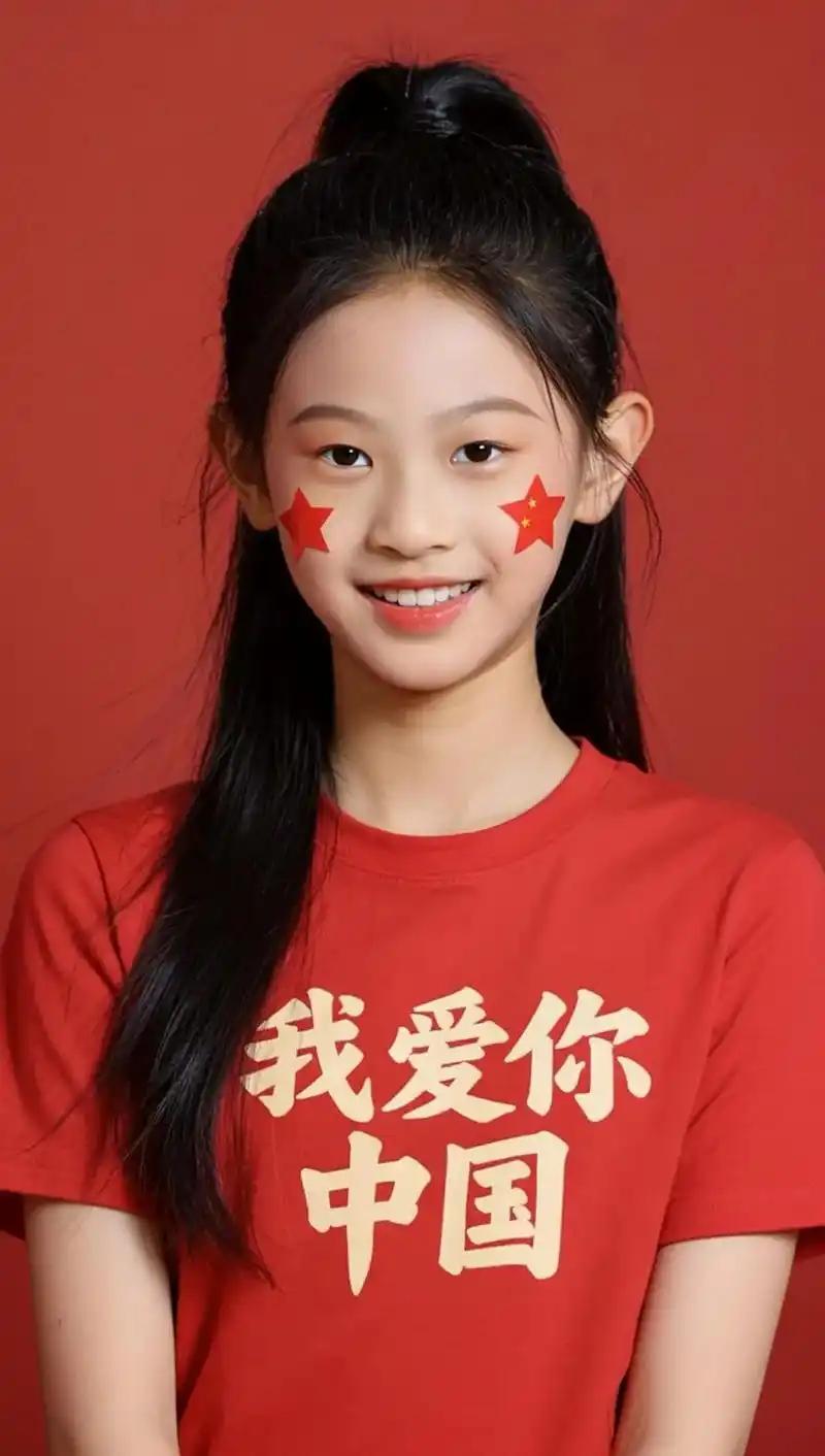 祖国花朵娇，
班里成绩高，
志向考清华，
努力奔目标。