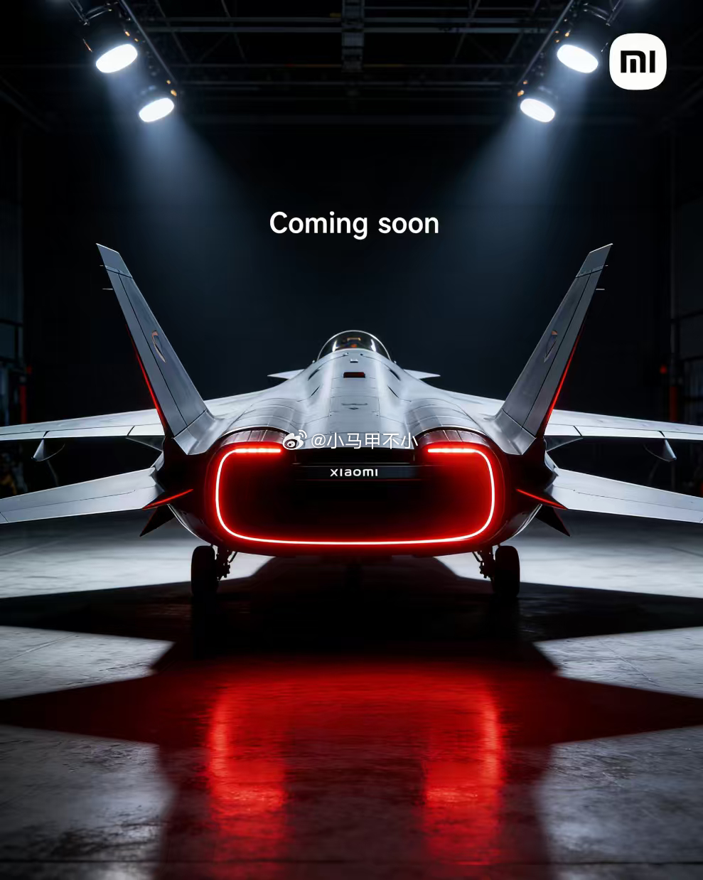 网友真会玩小米汽车预告惊喜小米汽车预告图 小米超跑