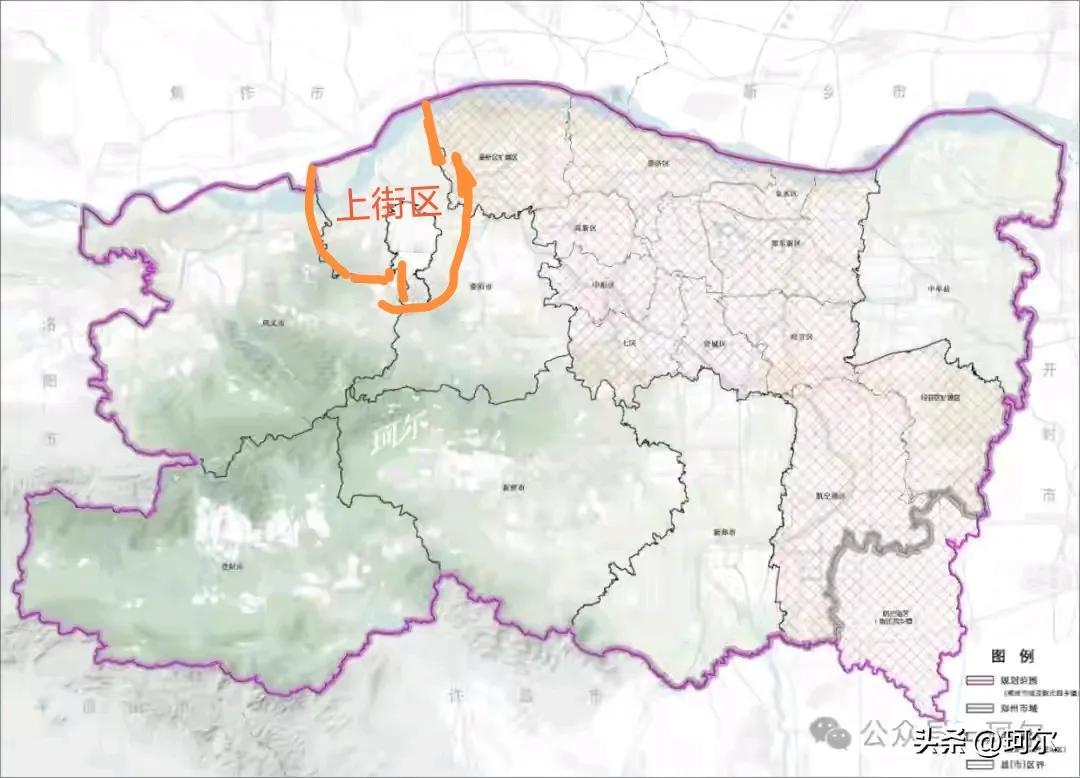 扩容上街区，打造郑州大型重工业基地！随着高新区扩容，代管荥阳广武镇，高村镇，以科