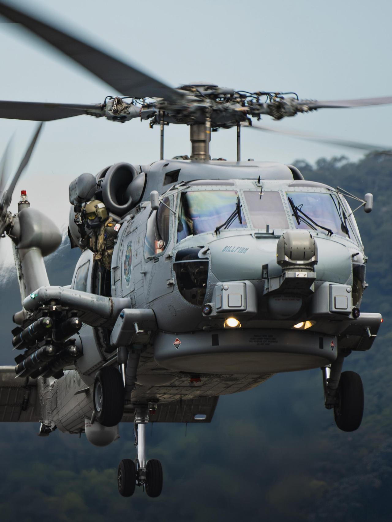 澳大利亚皇家海军MH-60R“海鹰”直升机亮相Wings Over Shellh