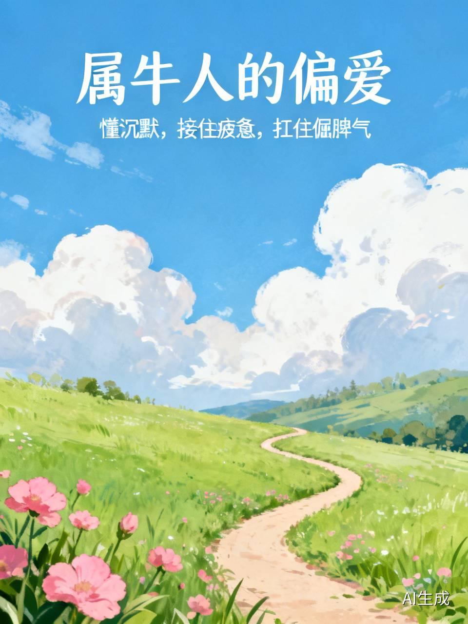 属牛人骨子里踏实、实诚，做事一步一个脚印，认准的人和事八头牛都拉不回来。他们不擅