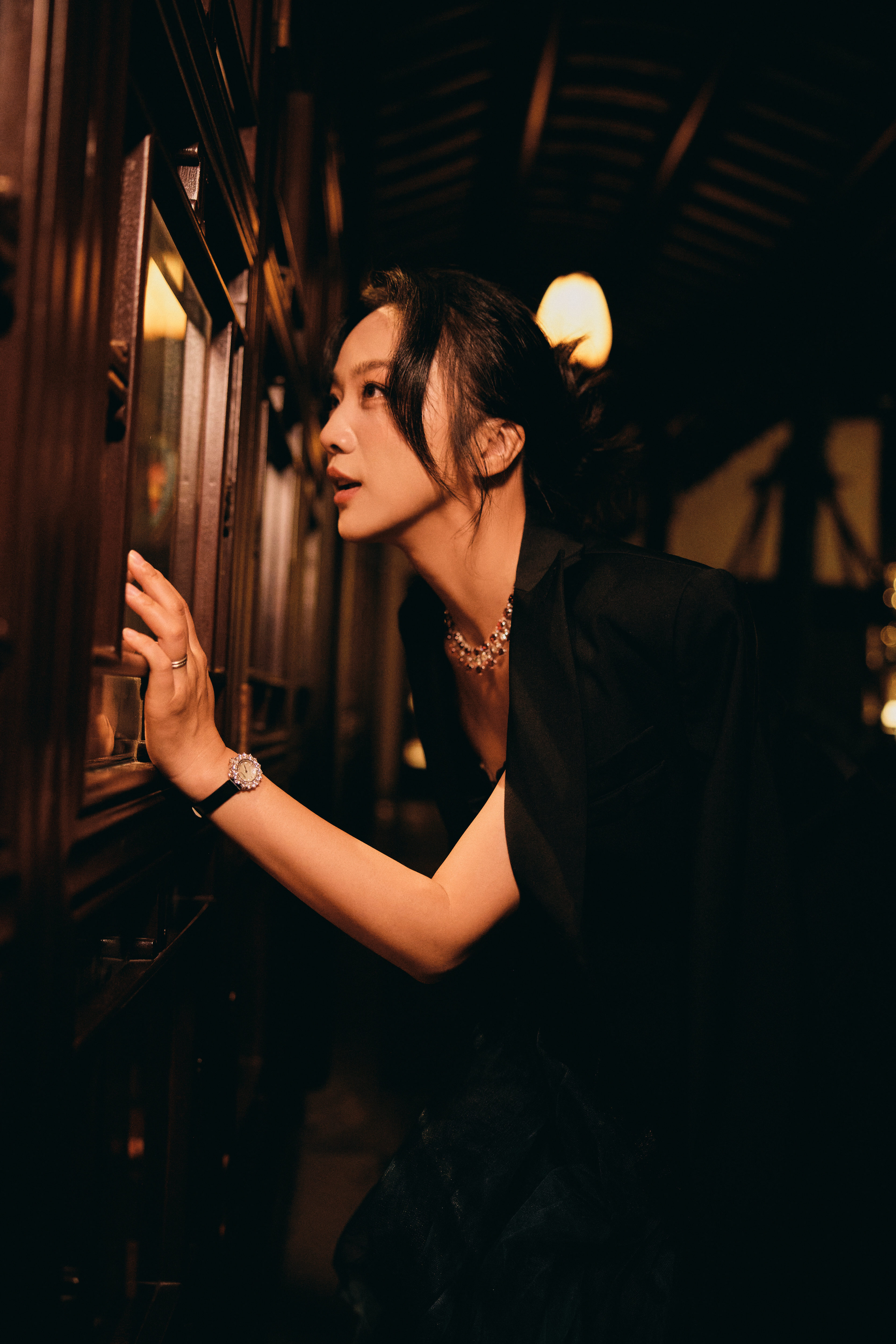汤唯   in   Chopard  💎以两套造型亮相 Chopard 高级珠