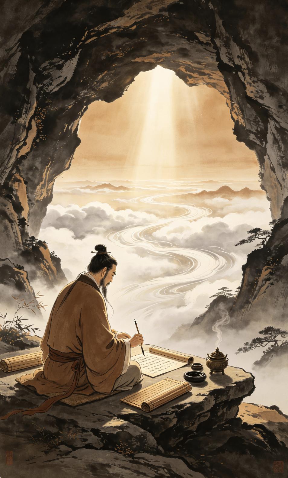 “允许别人做别人，你才能找回自己”
从道家讲，我们没有任何资格，去评判身边的任何