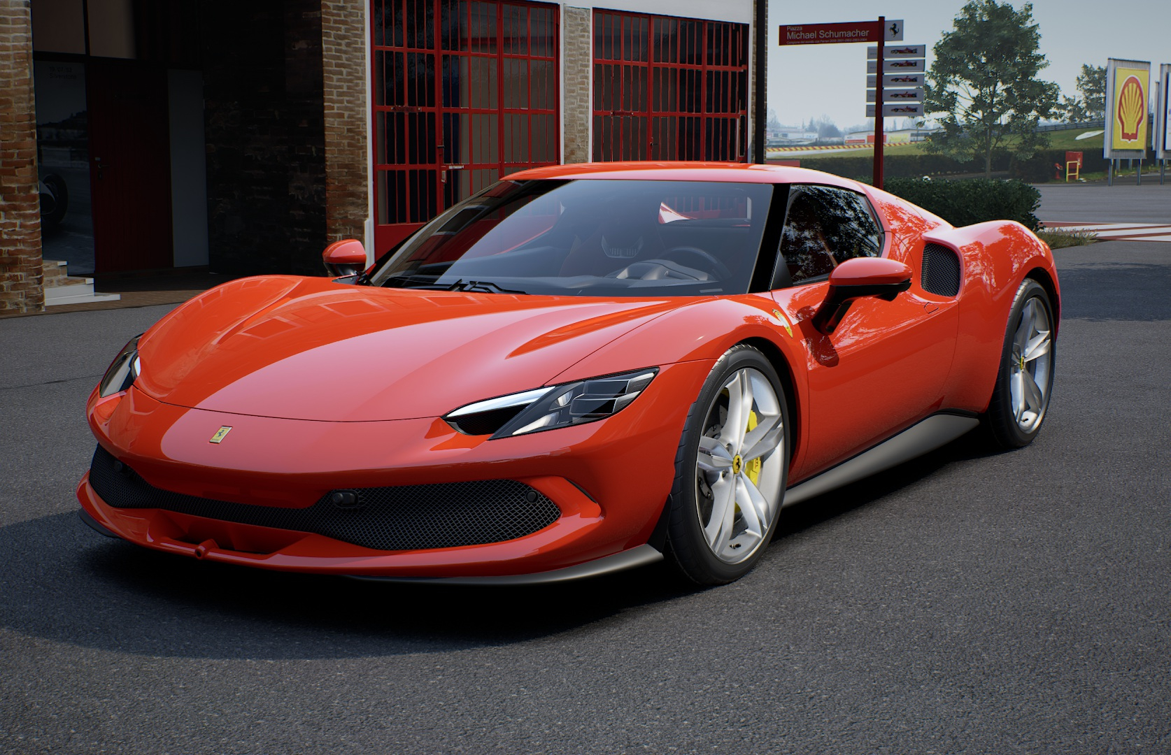 法拉利(ferrari) 法拉利 296GTB 红红 港口现车 本月可提选配：3