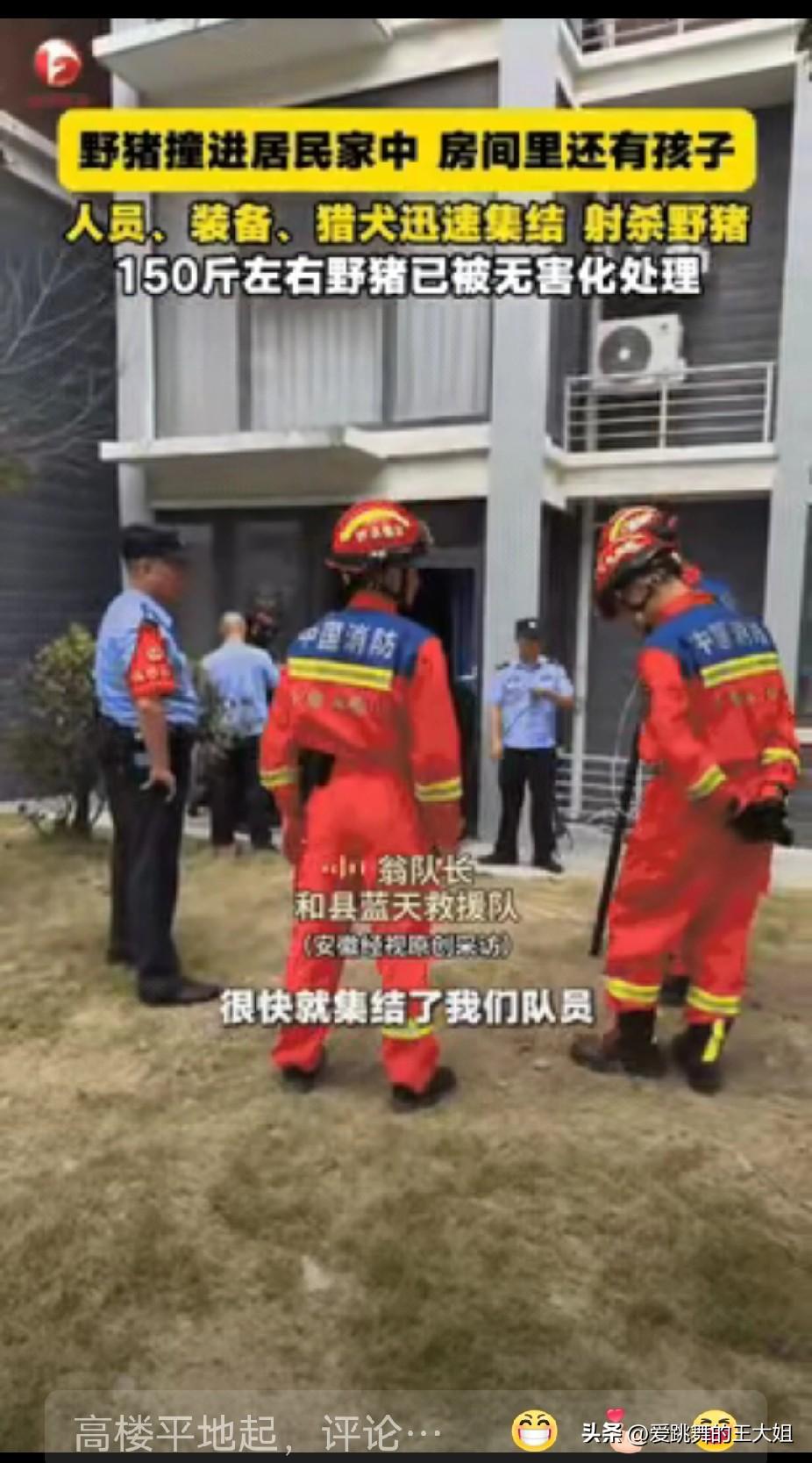 差点魂都吓没了！近日安徽和县，男主人在家带孩子，突然听到玻璃撞碎的声音，他还以为