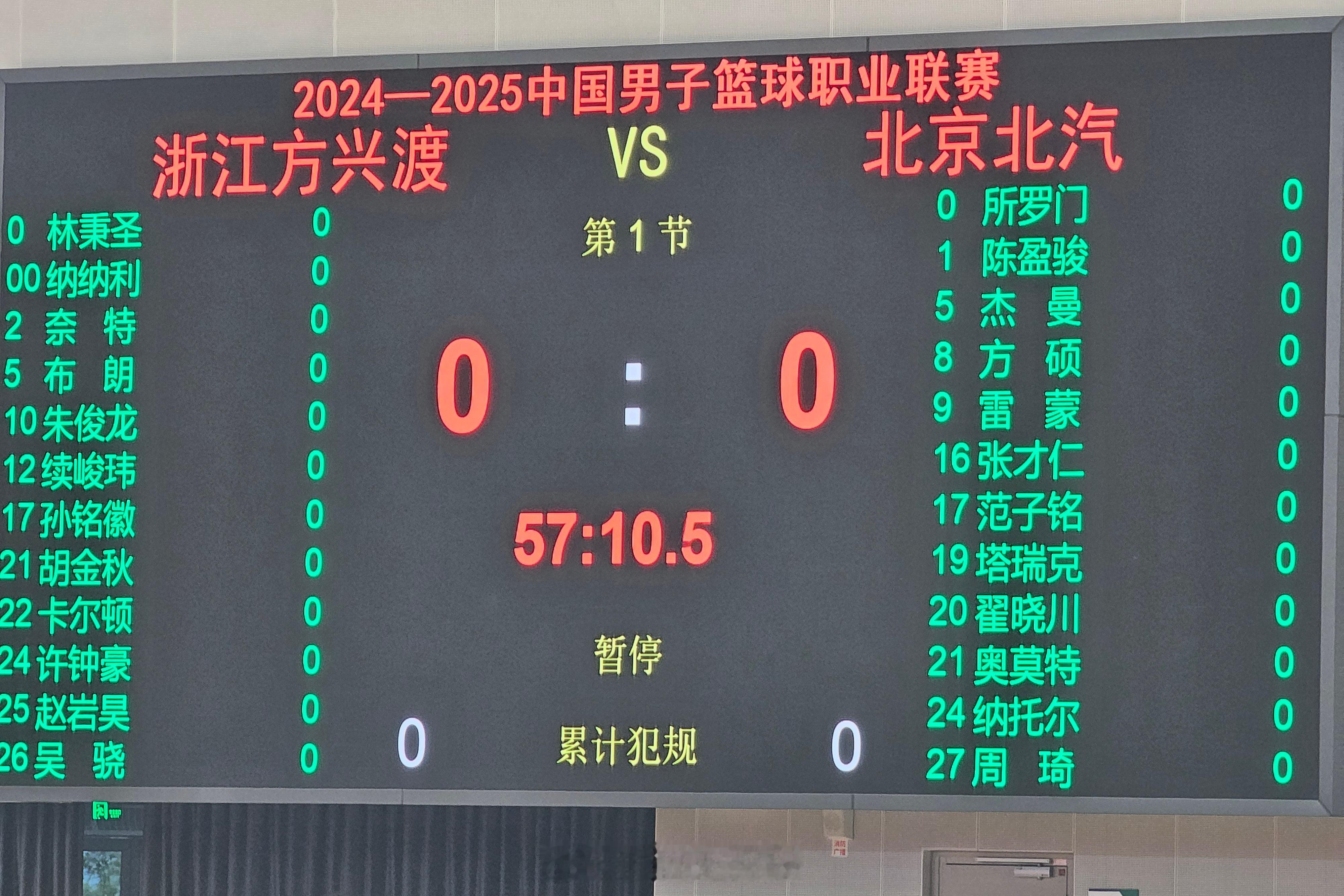目前显示的g1大名单cba总决赛广厦男篮vs北京男篮 ​​​