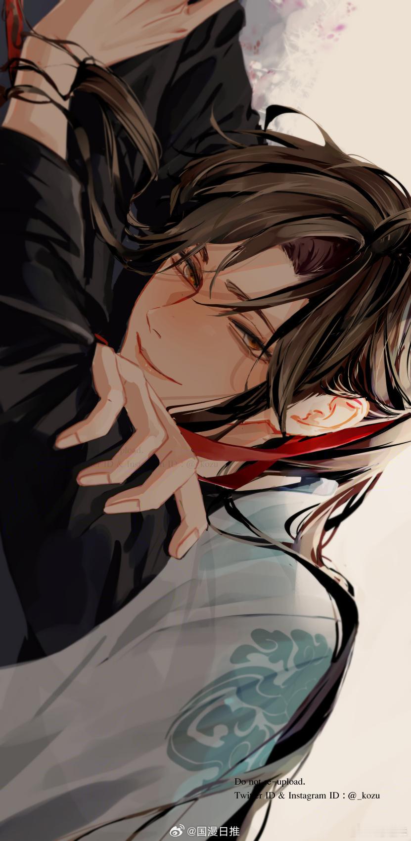 魔道祖师二次元漫画羡羡！我们羡羡好美x:_kozu 