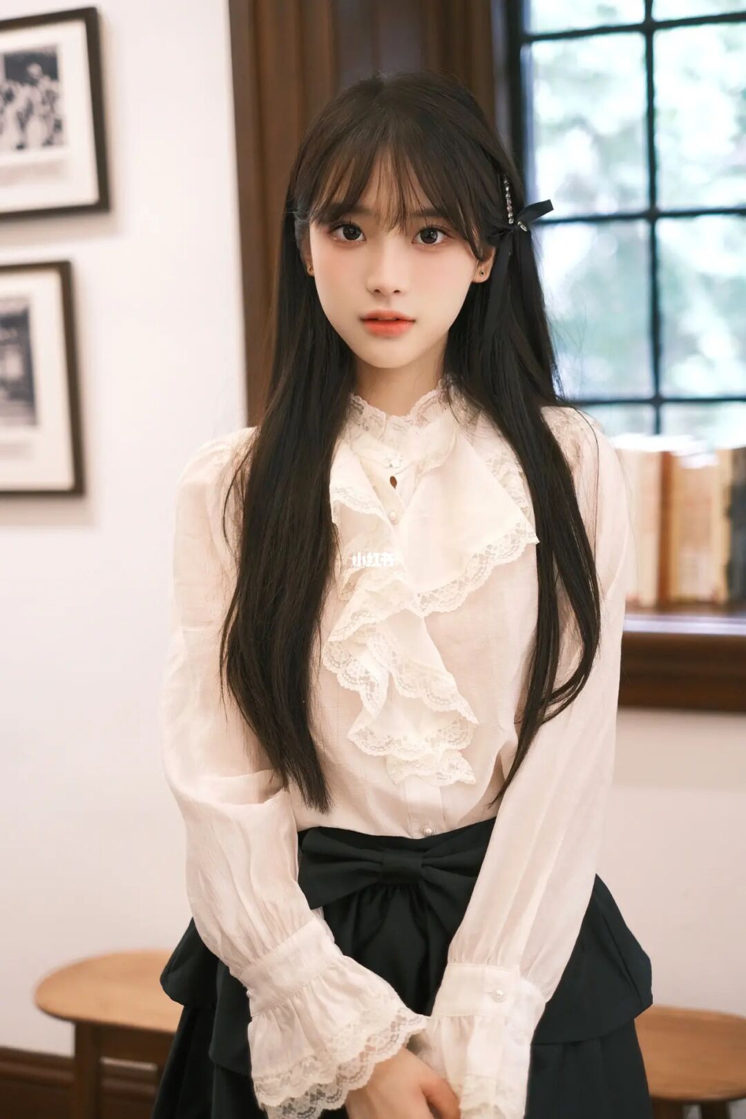 姐妹们这样穿白衬衫更乖！！