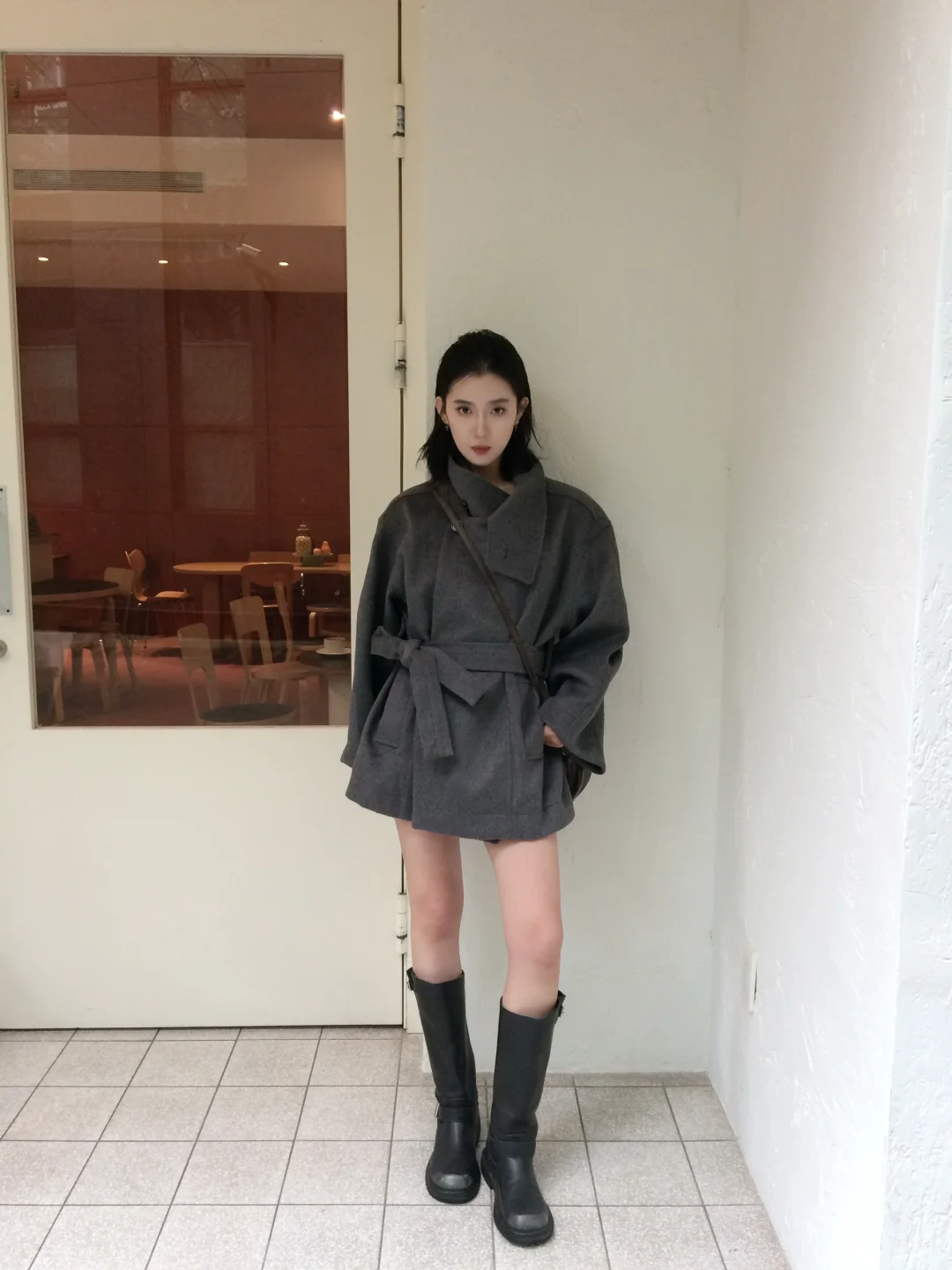 阴雨天的氛围感穿搭