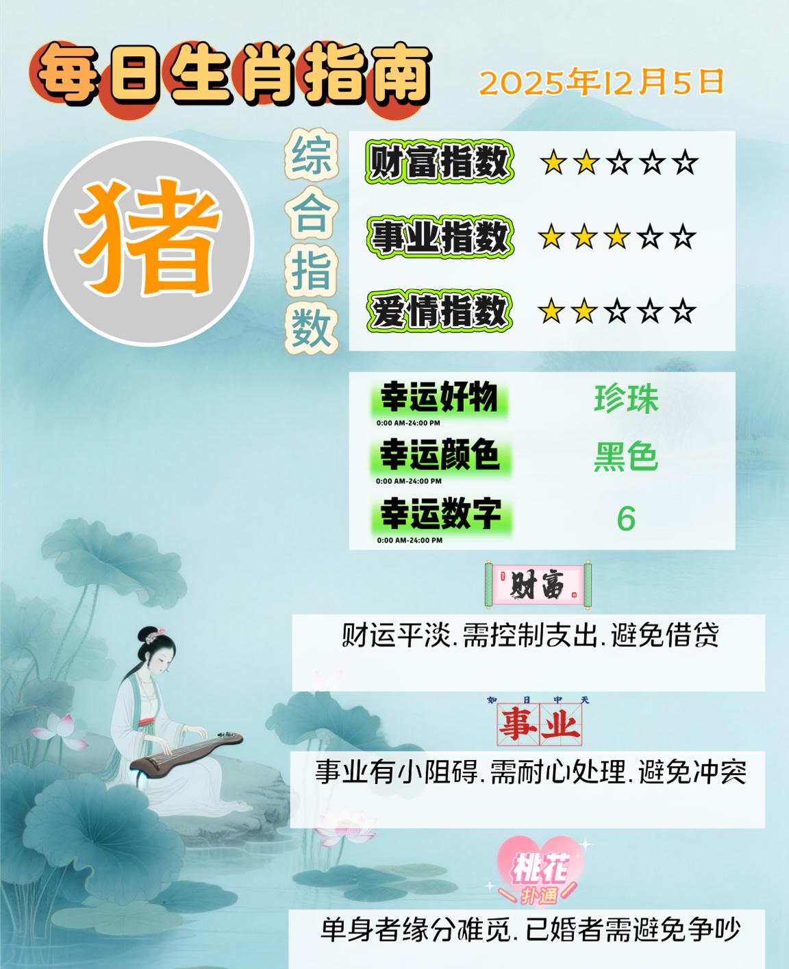 每日生肖指南｜12月5日 子鼠纳财事业顺，丑牛投资小利好，寅虎有冲慎行动，卯兔收
