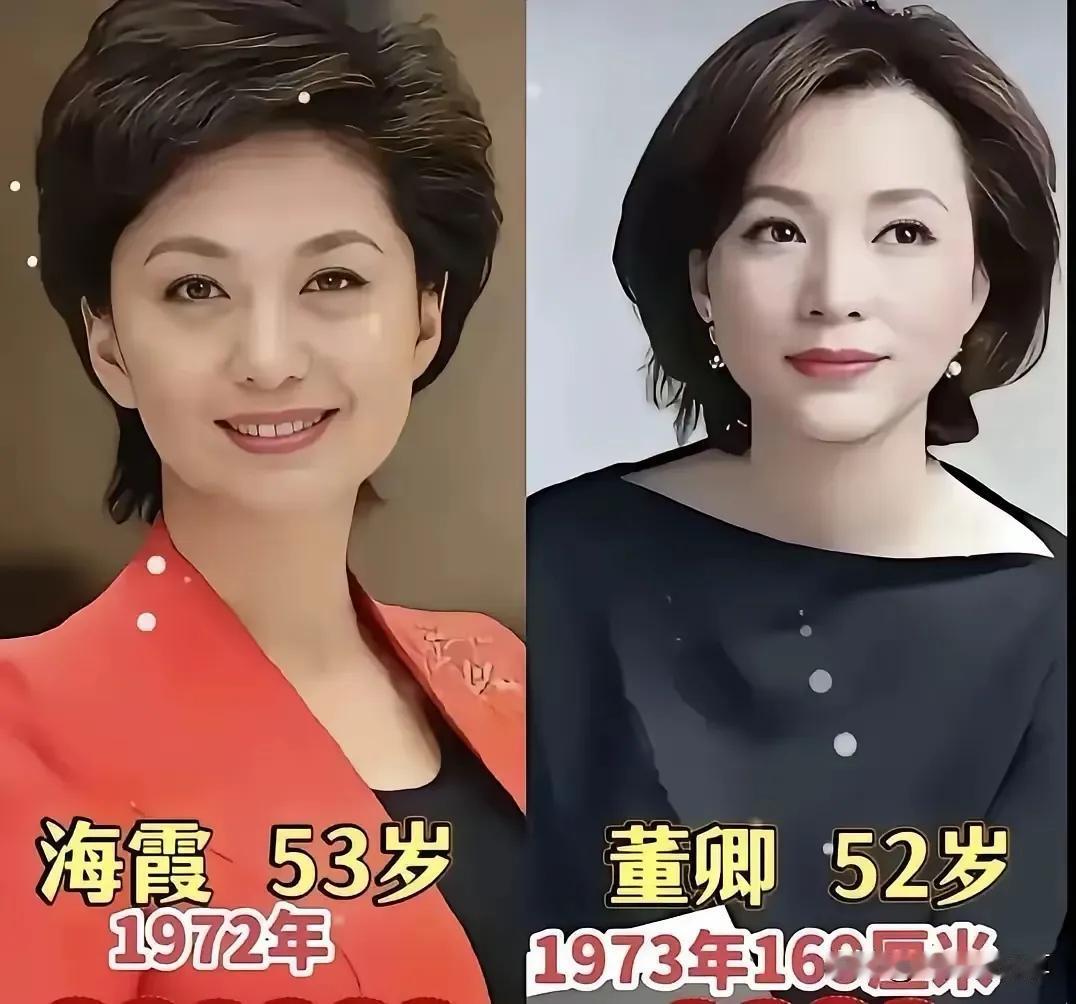 央视主持人：海霞，董卿，粱艳，王端端，李红，周涛，她们的美，是端庄灵秀的美，是亲