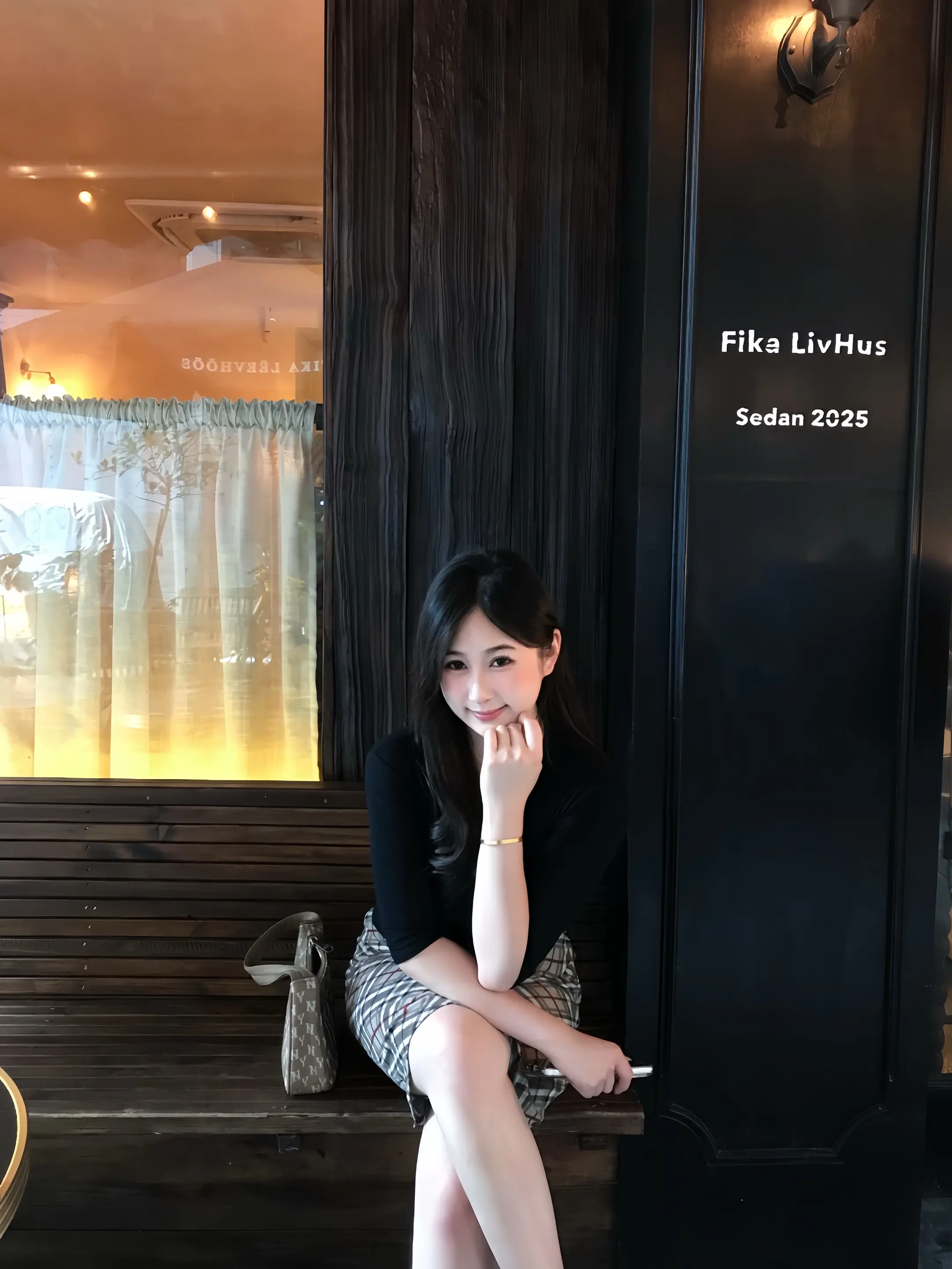 老公拍的。