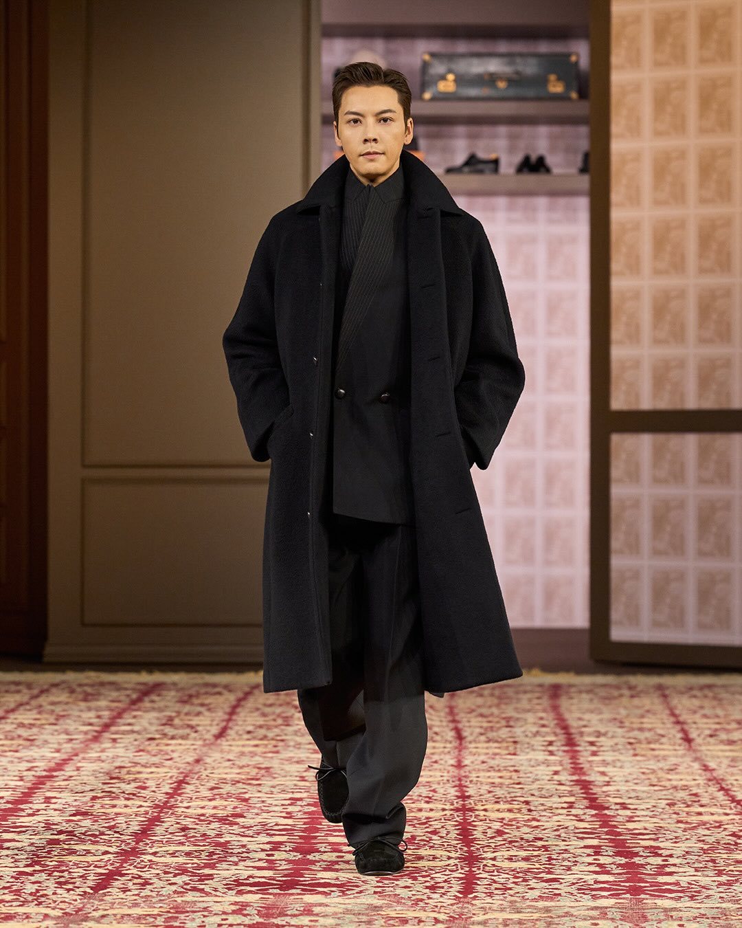Zegna F/W 2026 Menswear Show迷人的意式剪裁与配色米兰