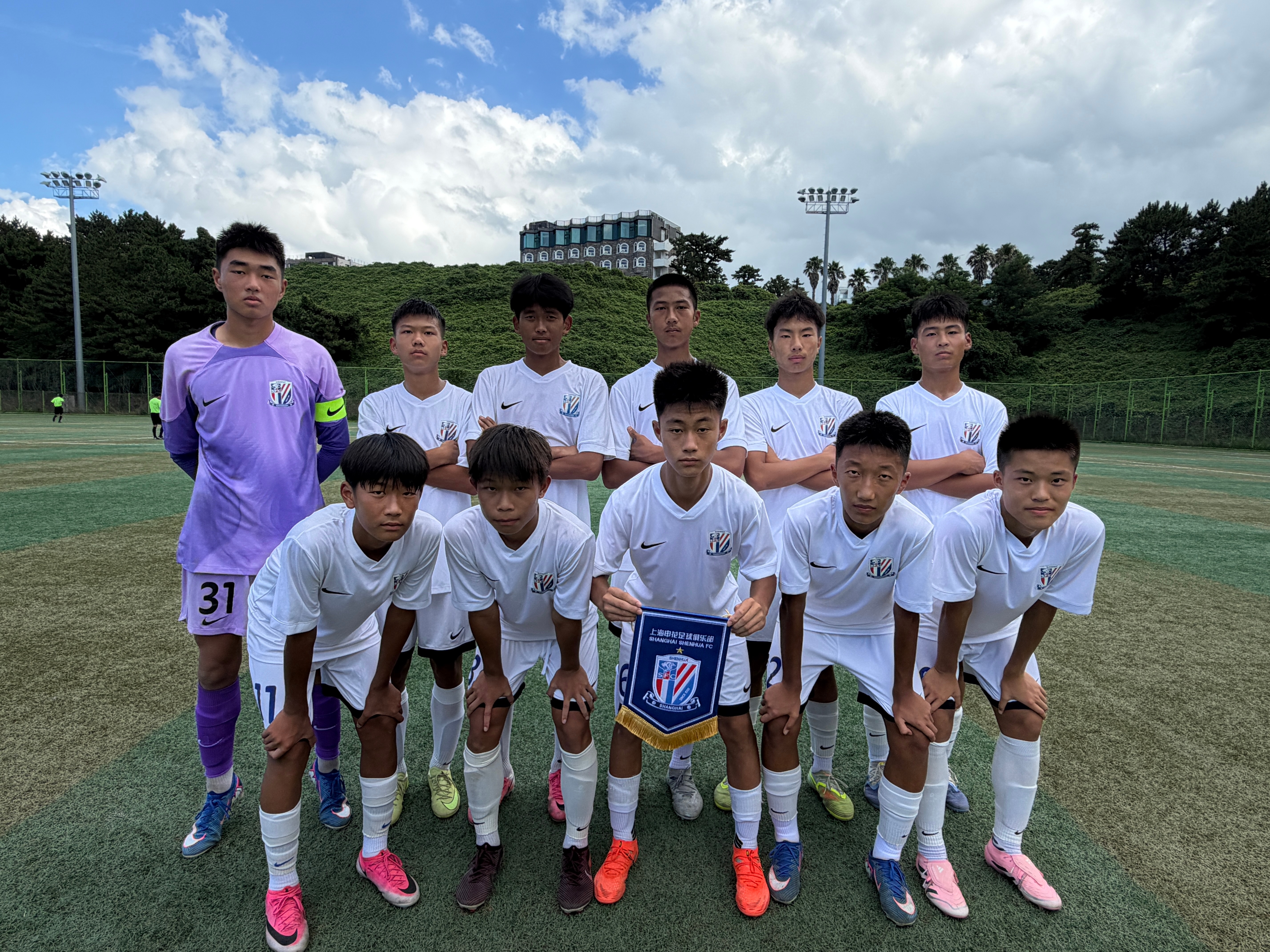 申花青训 崛起东方国际杯小组赛第一轮：上海申花U14 4-0 水原五贤U15进球