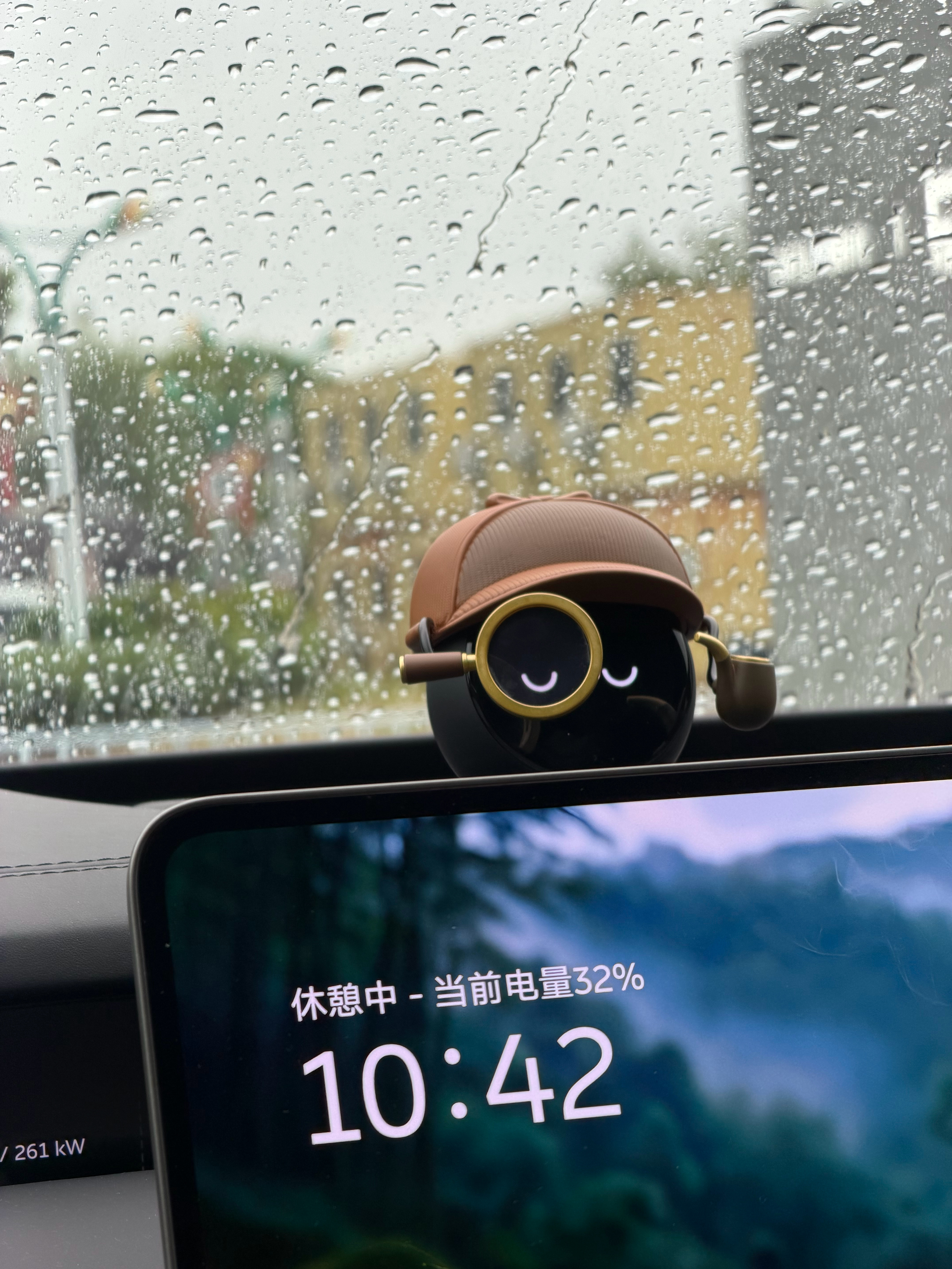 终于下雨了