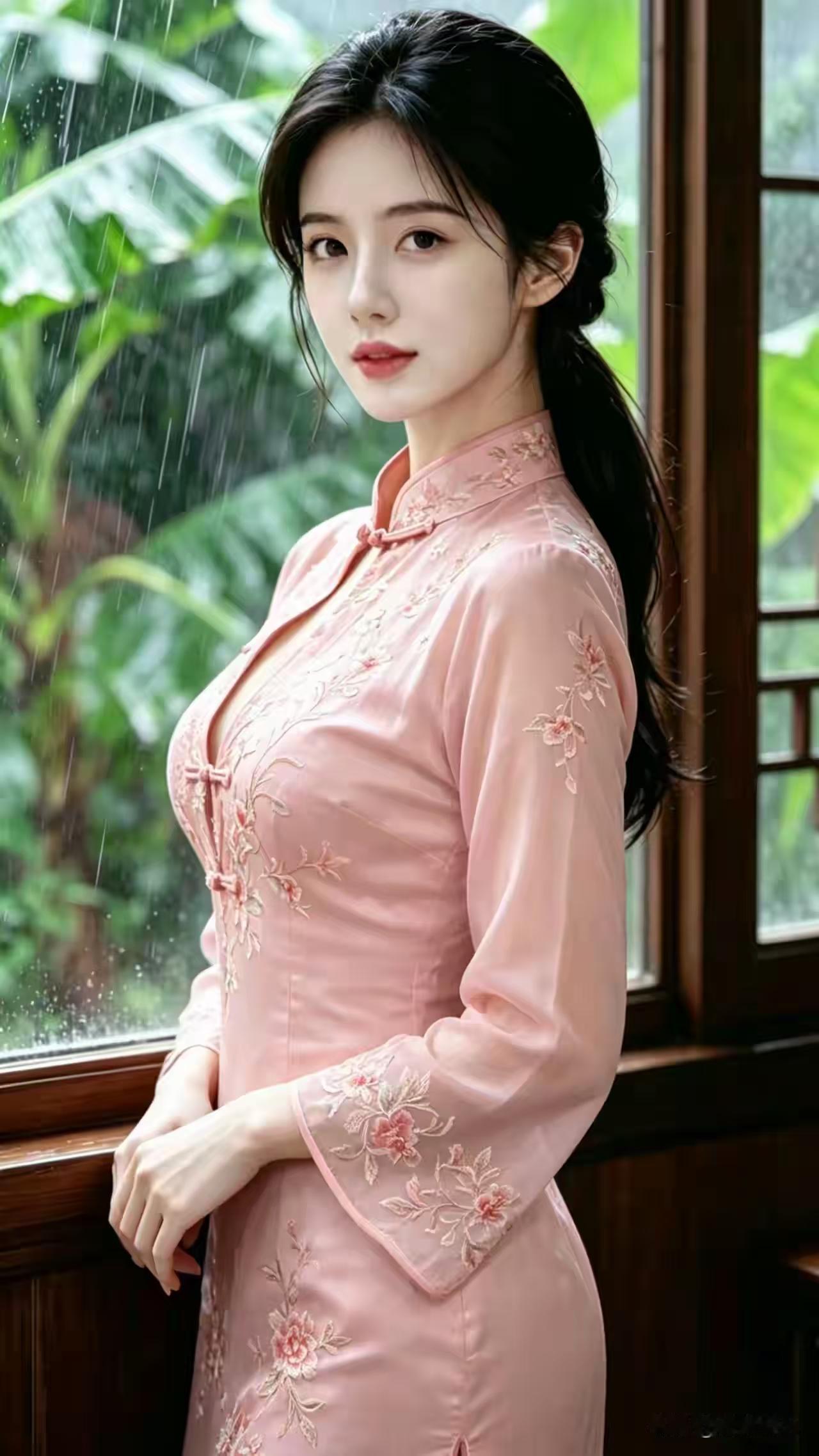 天净沙·暮雨叩窗
暮雨轻叩寒窗，
幽怀暗忆过往。
旧事眉间惆怅。
孤斋静坐，
愁