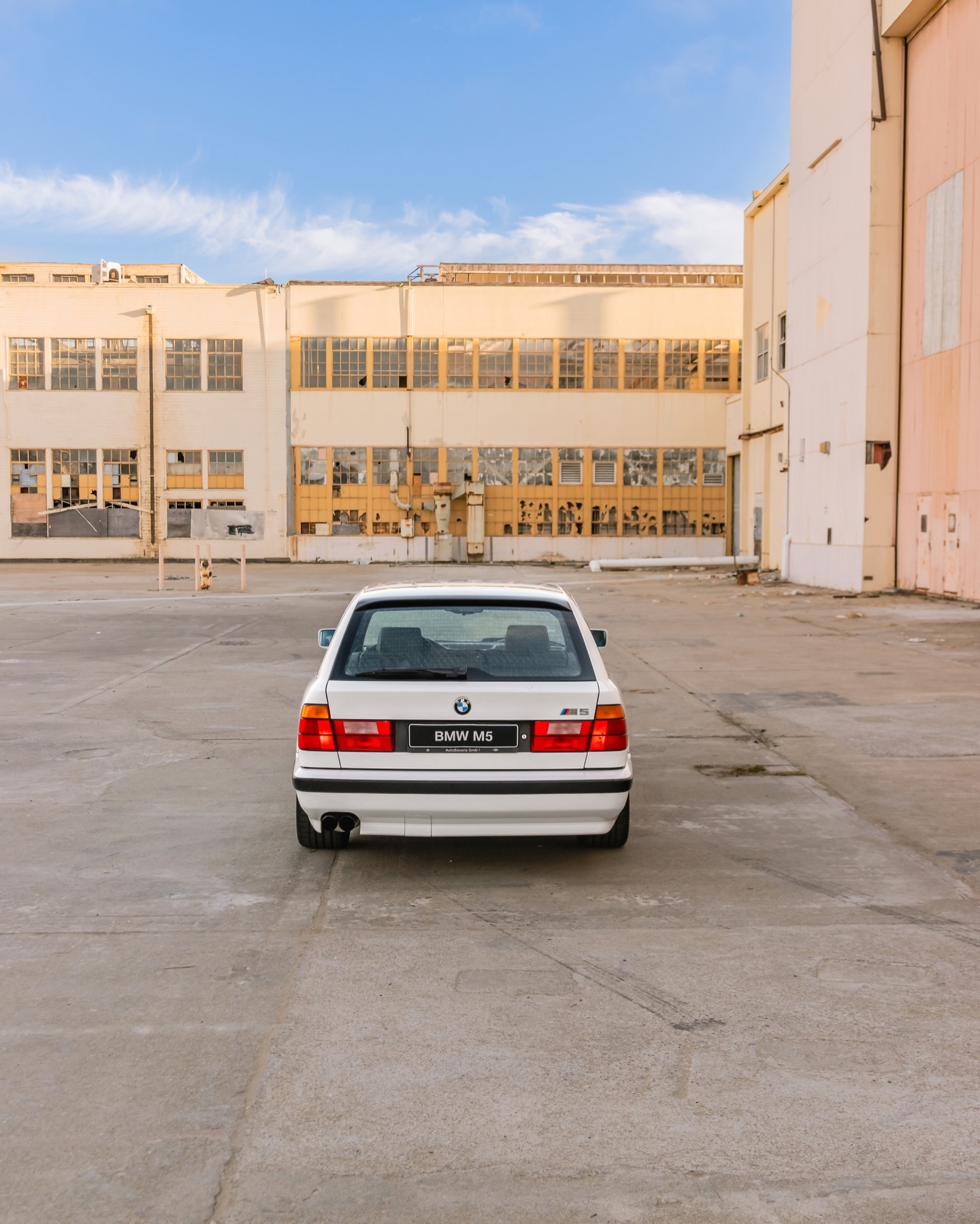 E34 M5 Touring，难得一见。bmwsky宝马瓦罐宝马m5